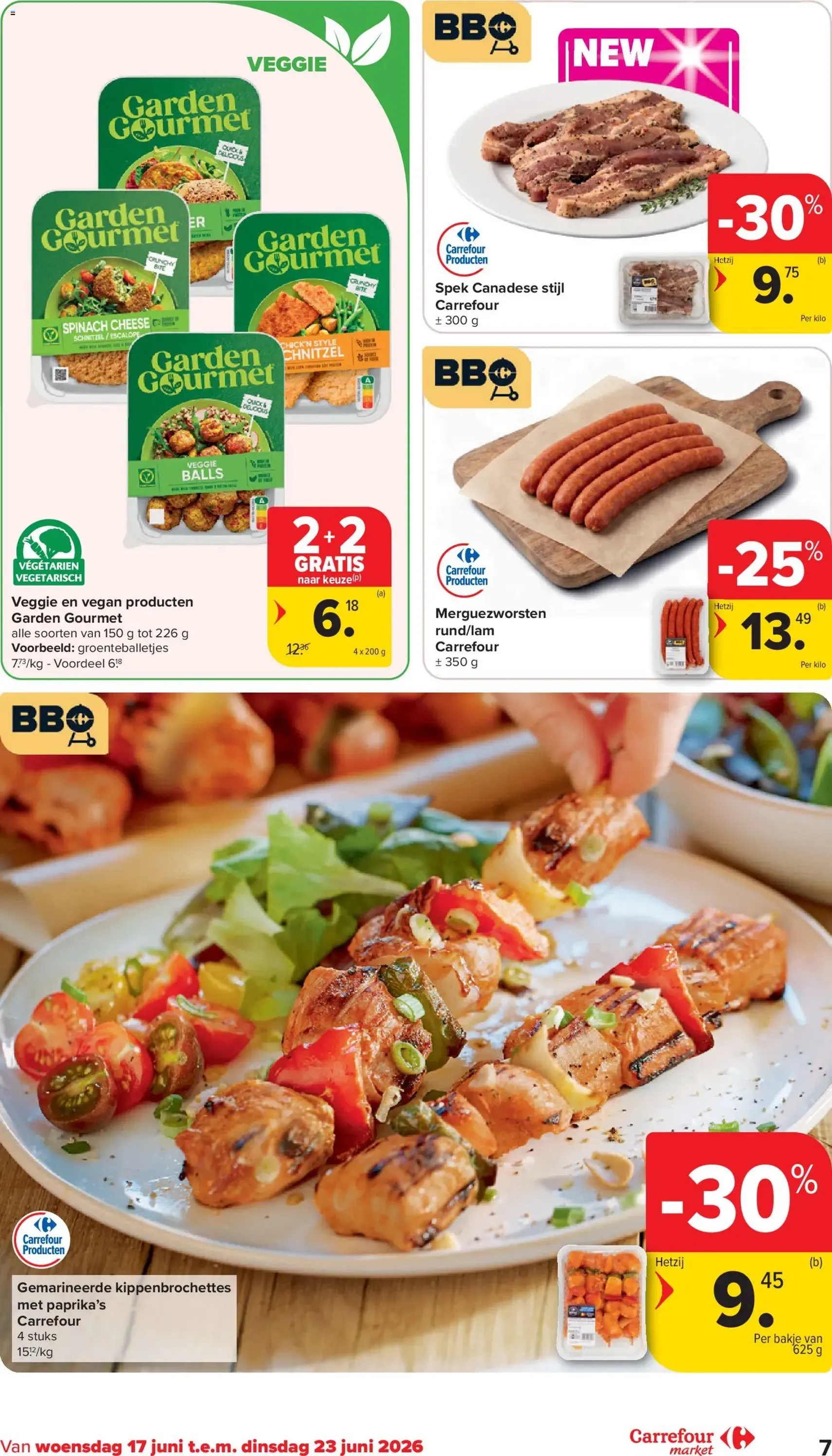 Carrefour market Folder week 25 - geldige folder vanaf 17/06/2026 pagina 7 van 24