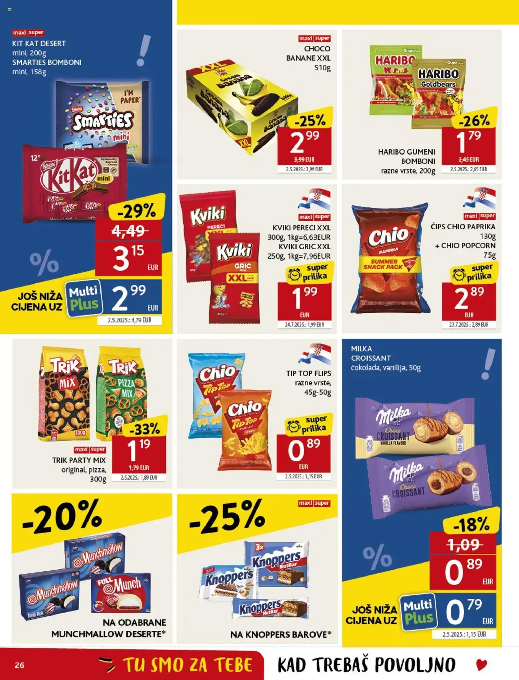 Konzum HR Akciós újság - 2025.08.27. érvényes szórólap 26 oldal 45 oldalból Konzum HR Akciós újság - 2025.08.27. érvényes szórólap 26 oldal 45 oldalból