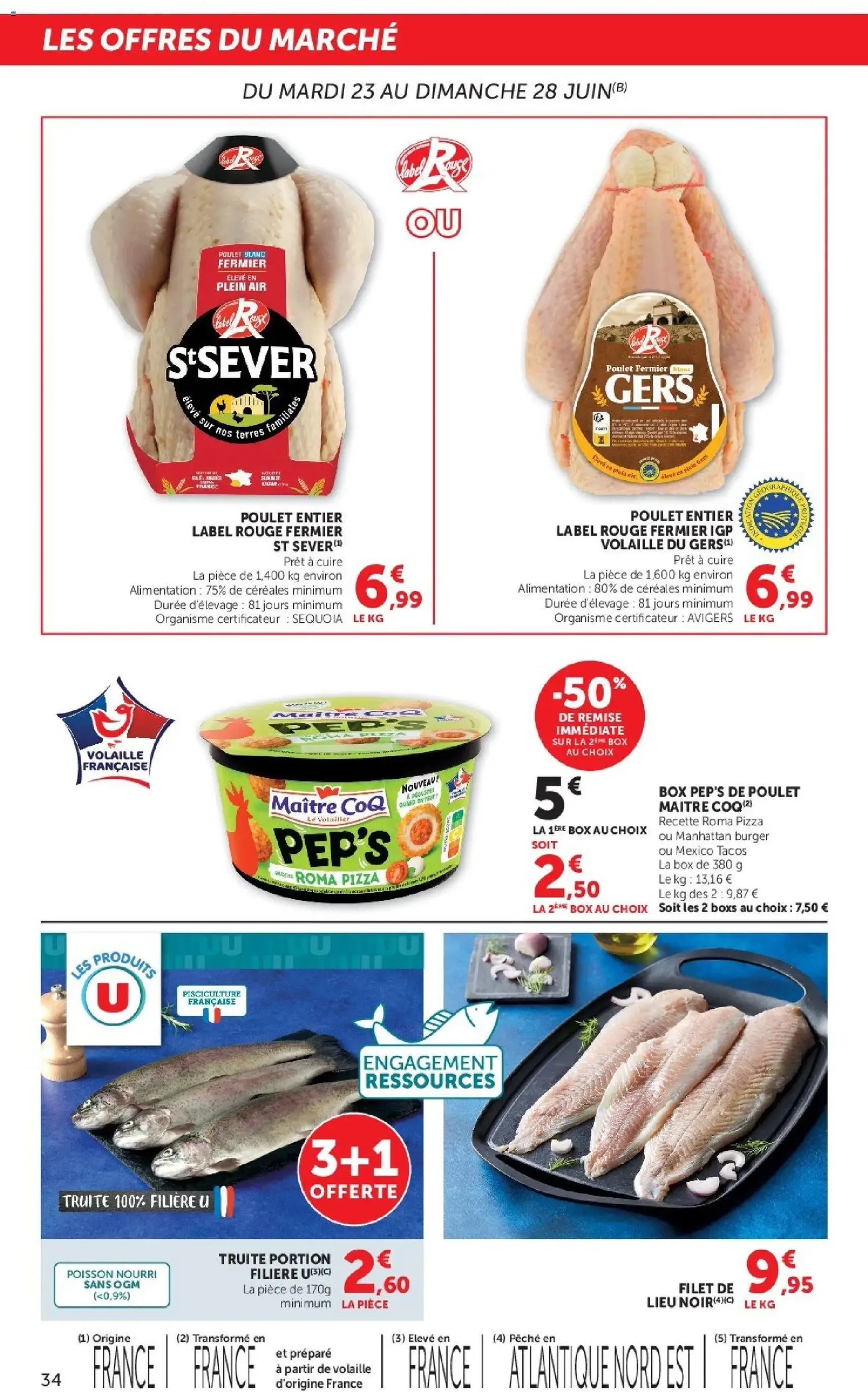 Super U catalogue - brochure valable à partir du 23/06/2026, page 34 sur 44