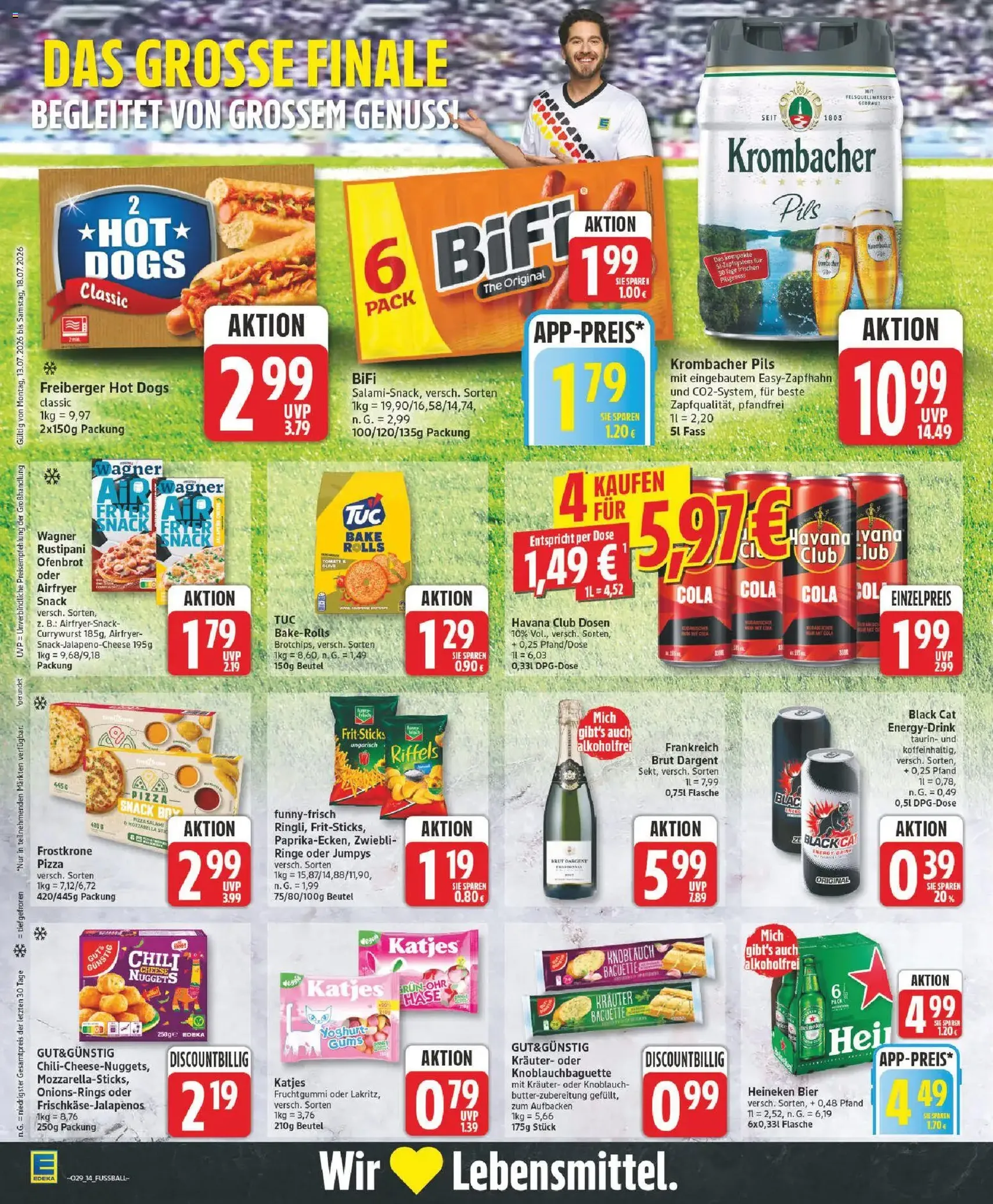Edeka Prospekt - Gültiger Prospekt ab 13.07.2026, Seite 14 von insgesamt 29
