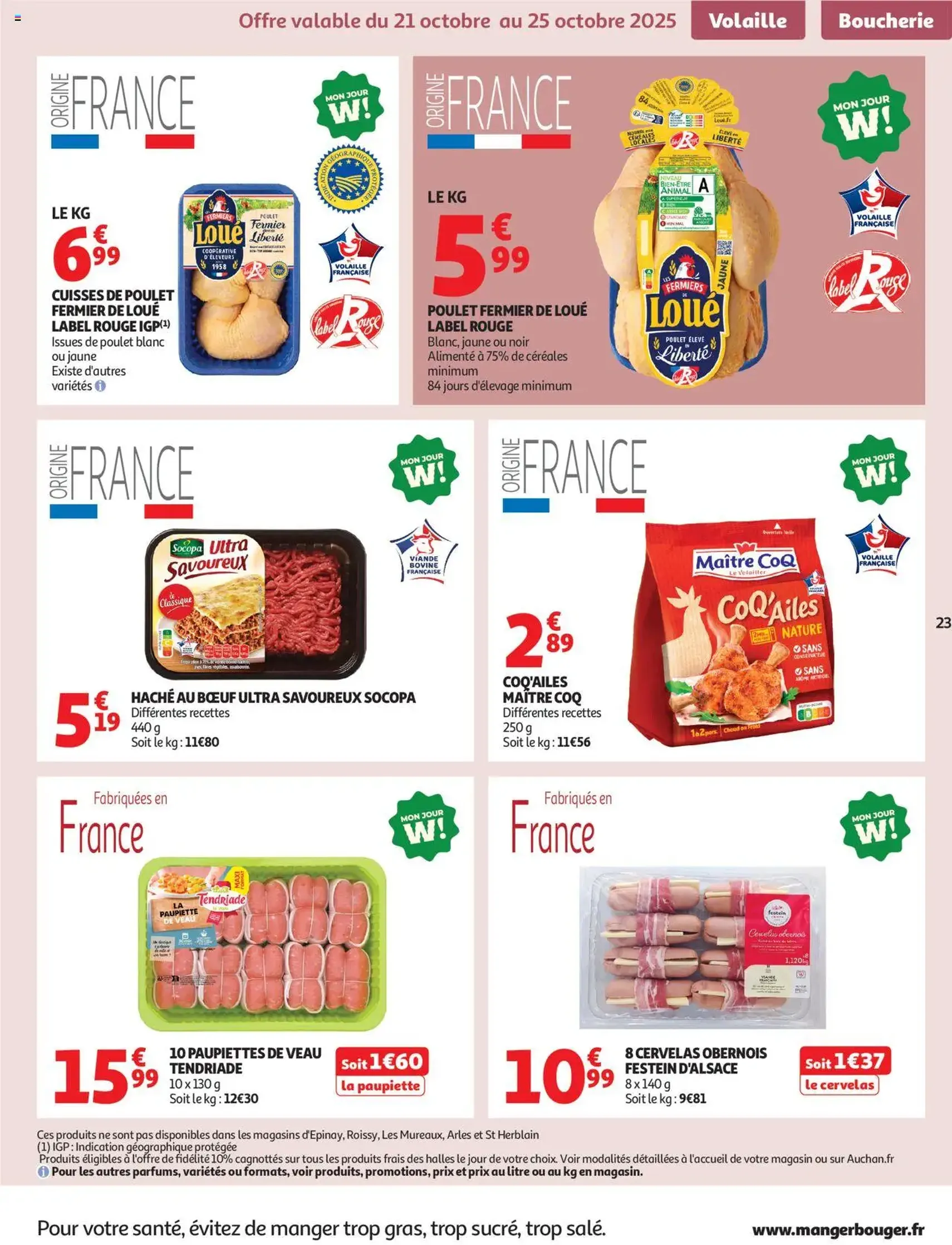 Auchan prospectus - brochure valable à partir du 21/10/2025, page 24 sur 62 Auchan prospectus - brochure valable à partir du 21/10/2025, page 24 sur 62