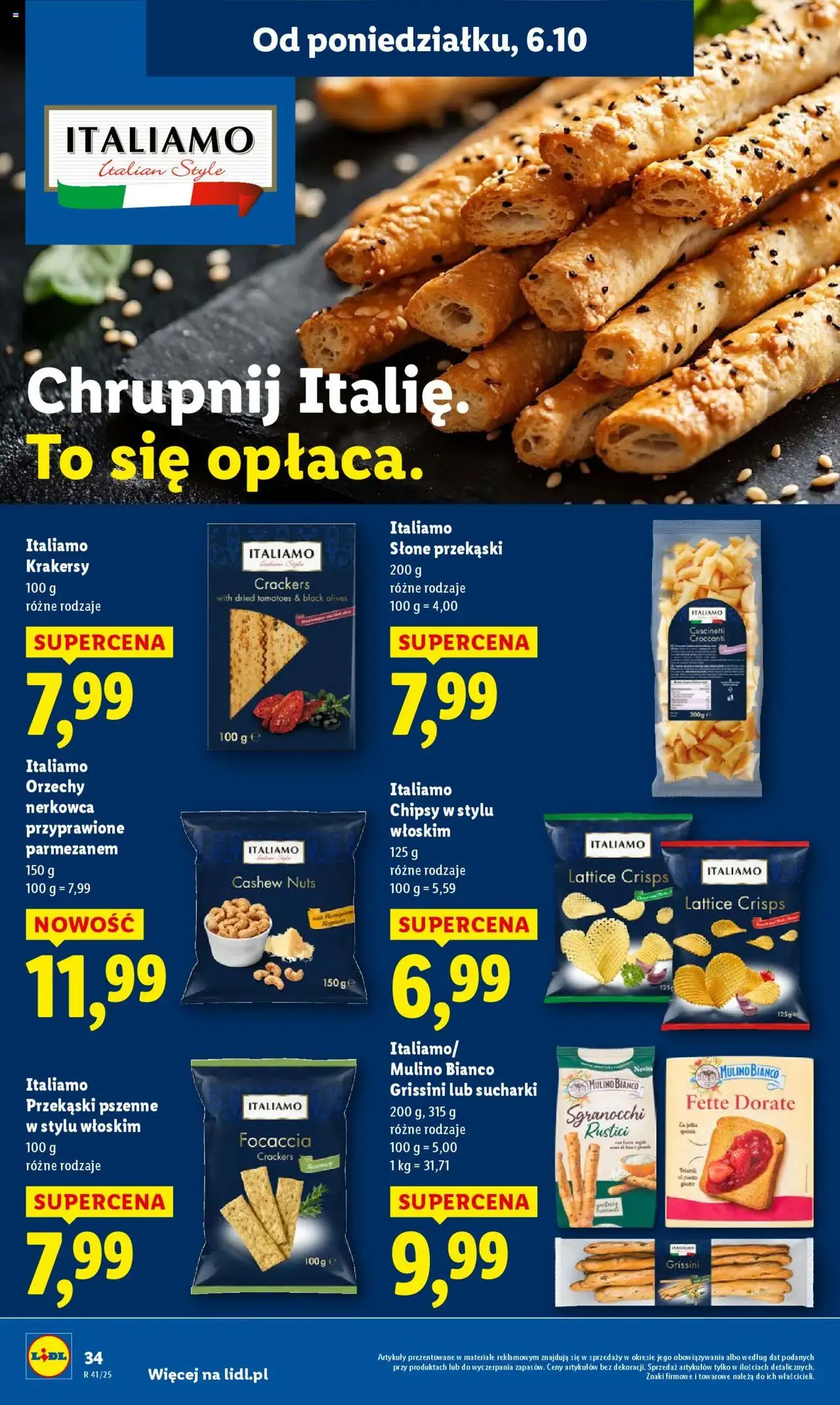 Lidl Gazetka - ważny gazetka od 06.10.2025 strona 34 z 72 Lidl Gazetka - ważny gazetka od 06.10.2025 strona 34 z 72