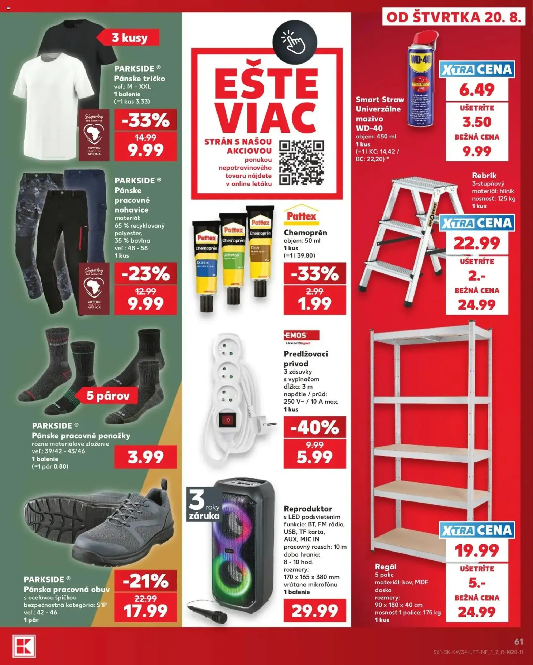 Kaufland leták - platný leták od 20.08.2026 strana 61 z 76