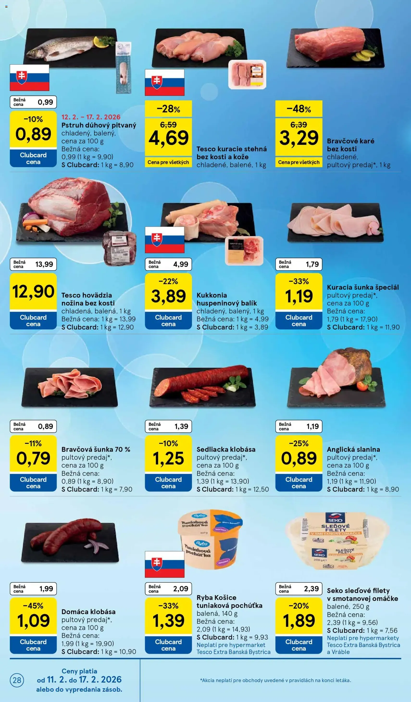 Tesco Hypermarket - leták - platný leták od 11.02.2026 strana 28 z 46