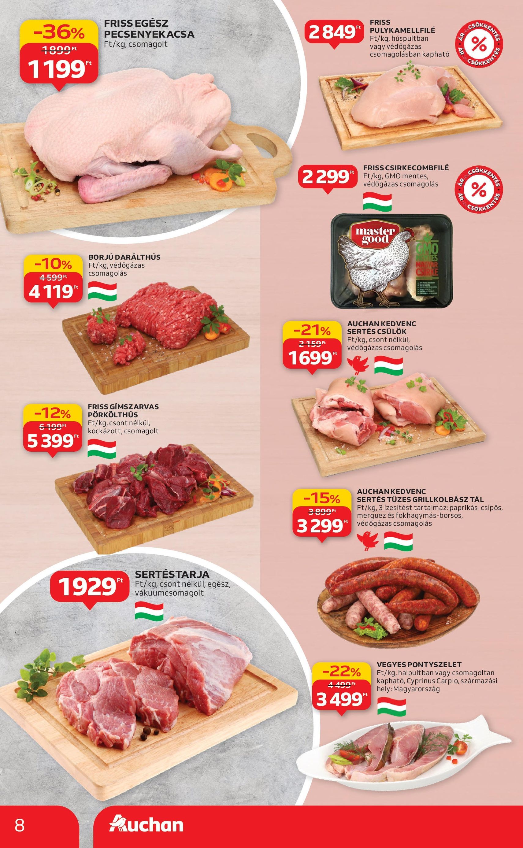Auchan Akciós újság - 2025.09.18. érvényes szórólap 8 oldal 26 oldalból