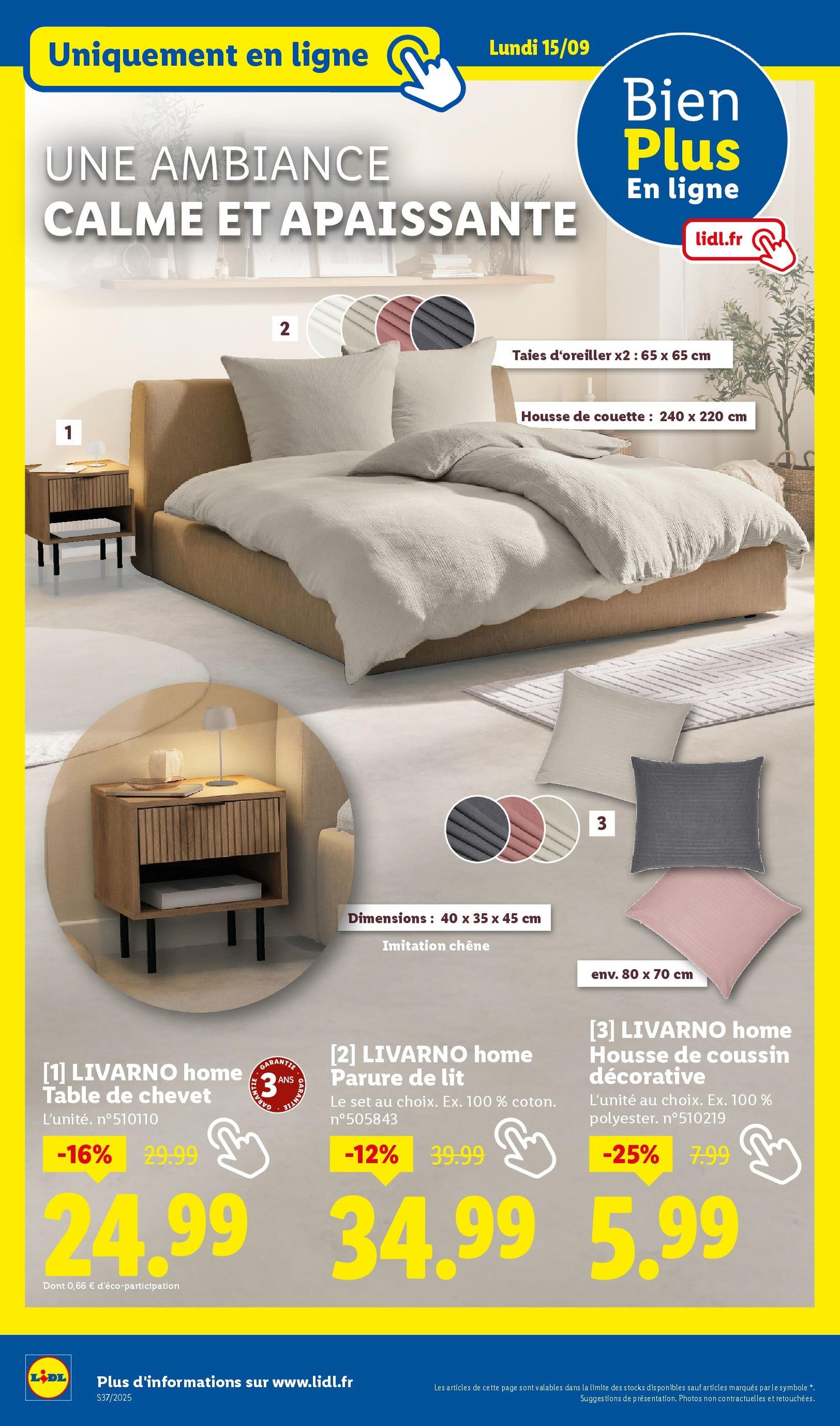 LIDL catalogue semaine 37 - brochure valable à partir du 11/09/2025, page 54 sur 76 LIDL catalogue semaine 37 - brochure valable à partir du 11/09/2025, page 54 sur 76