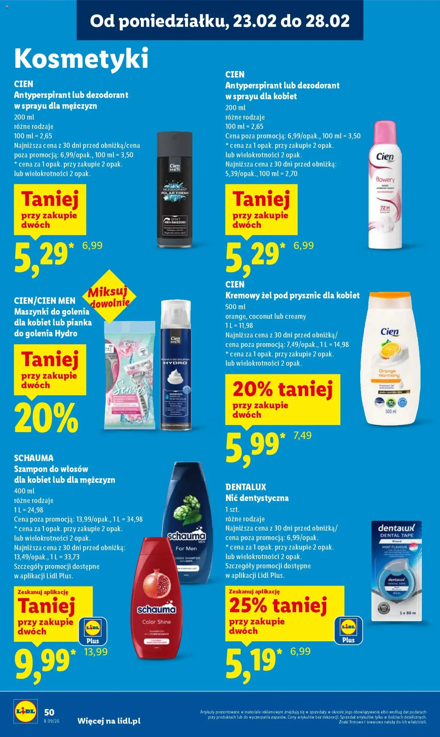 Lidl Gazetka - ważny gazetka od 23.02.2026 strona 50 z 58