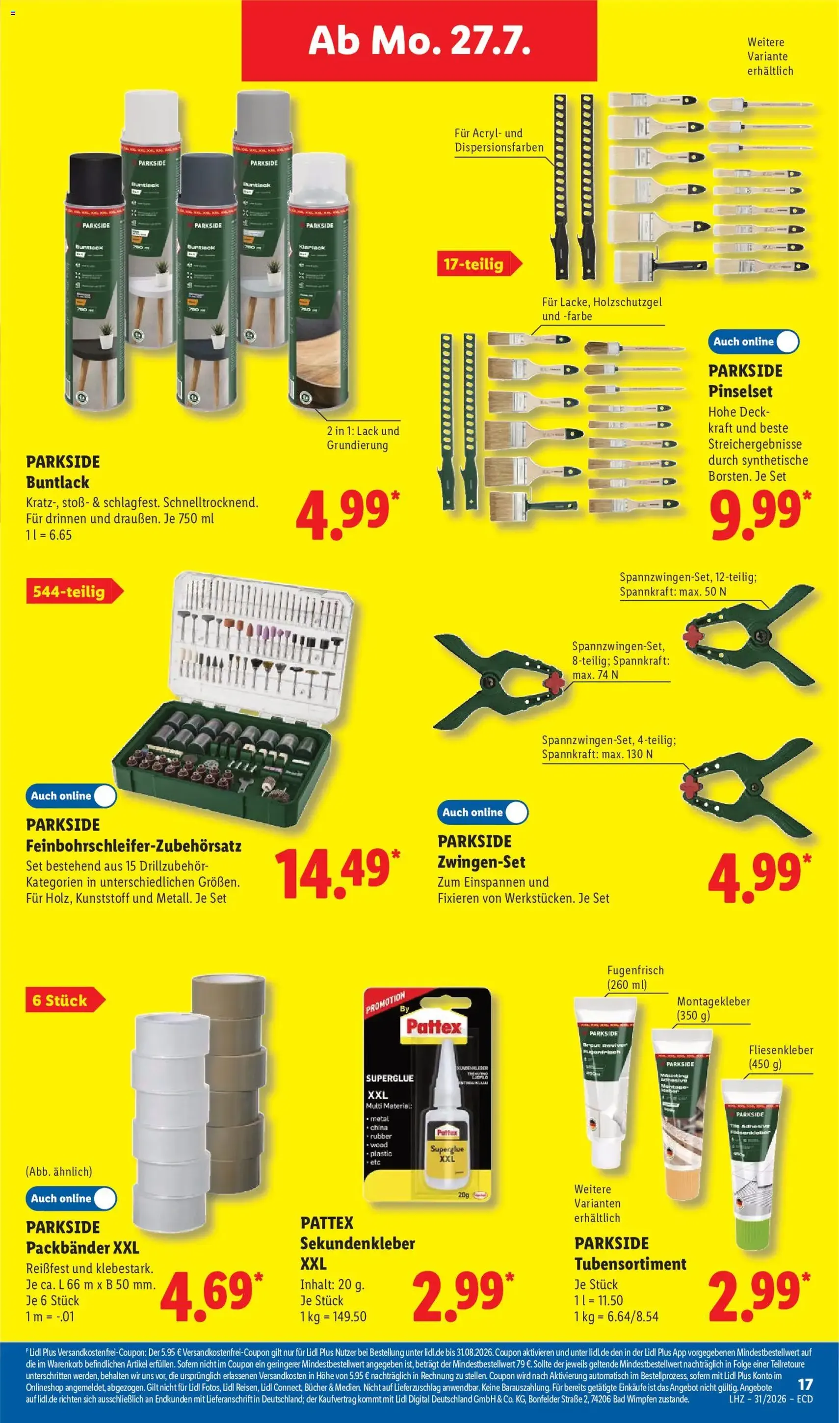 Lidl Prospekt - Gültiger Prospekt ab 27.07.2026, Seite 33 von insgesamt 69