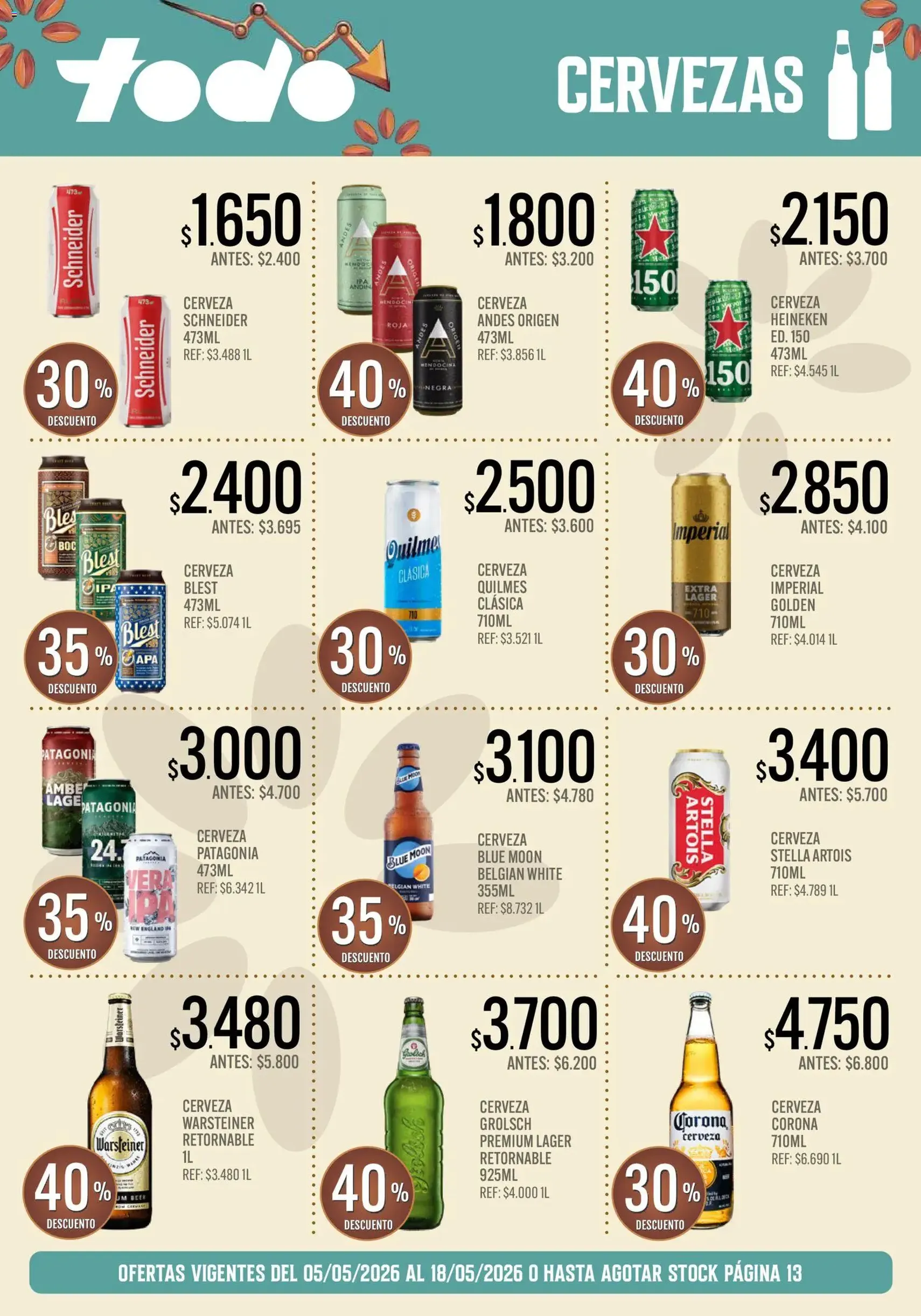 Supermercados TODO - Ofertas - folleto válido desde 05/05/2026 página 14 de 22