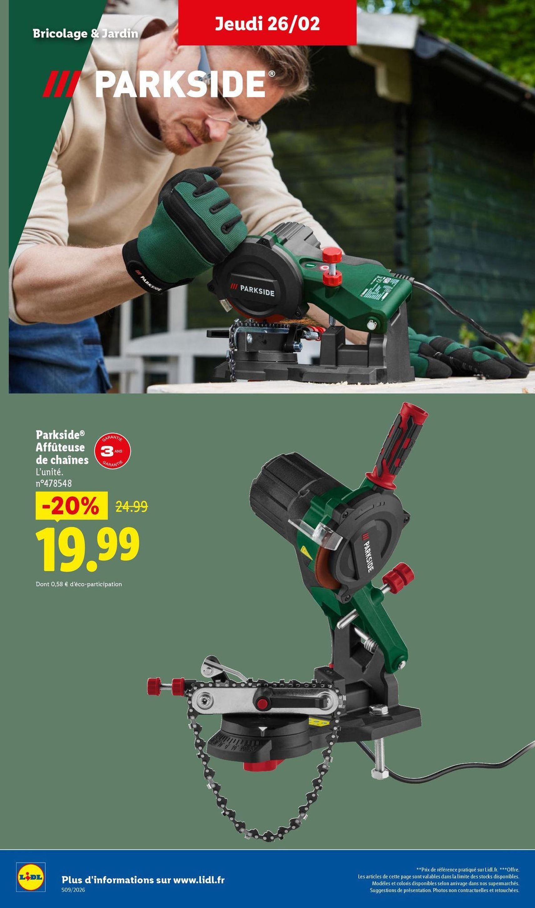 LIDL catalogue semaine 9 - brochure valable à partir du 26/02/2026, page 34 sur 81