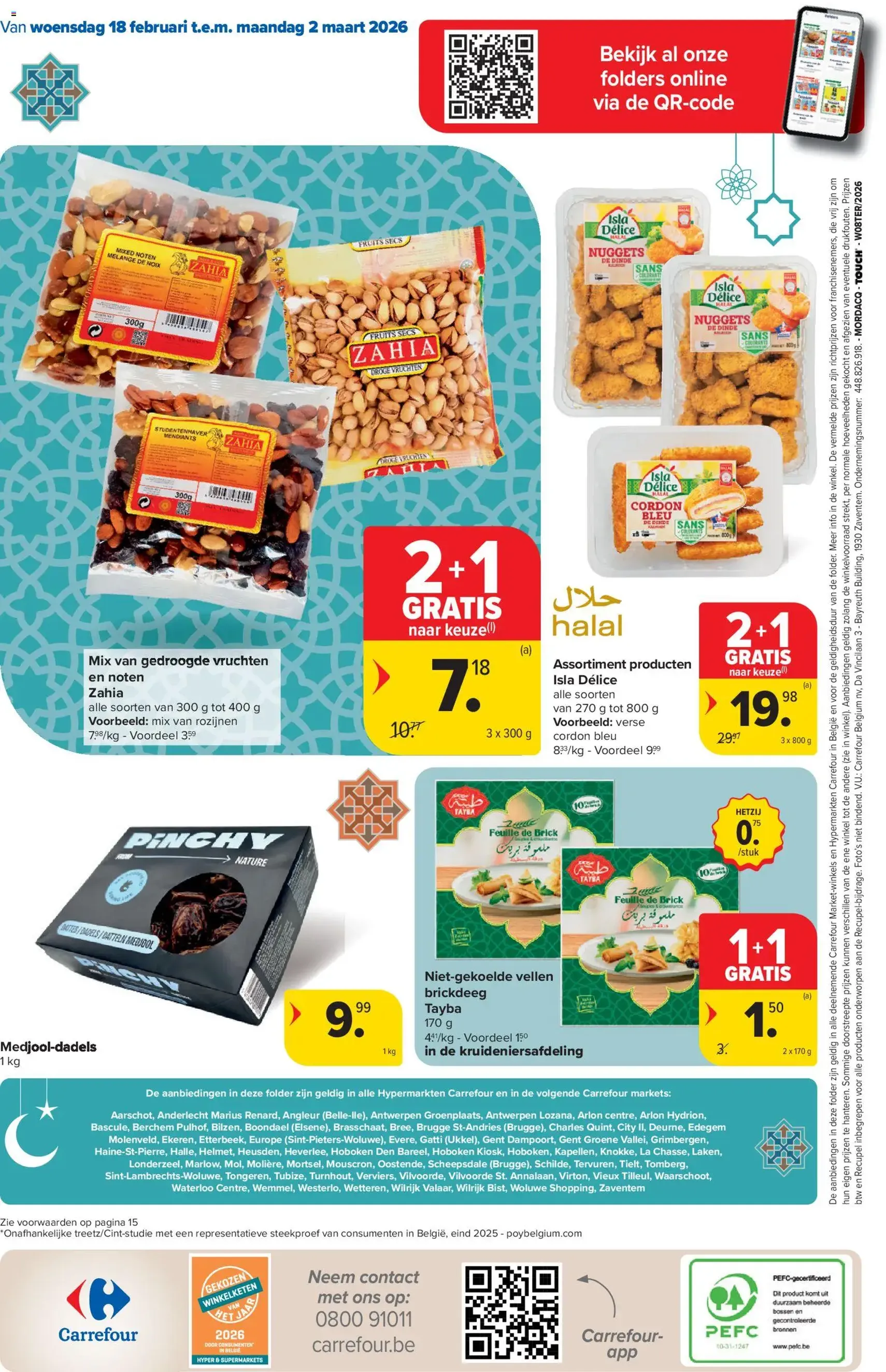 Carrefour folder week 8 - geldige folder vanaf 18/02/2026 pagina 16 van 16
