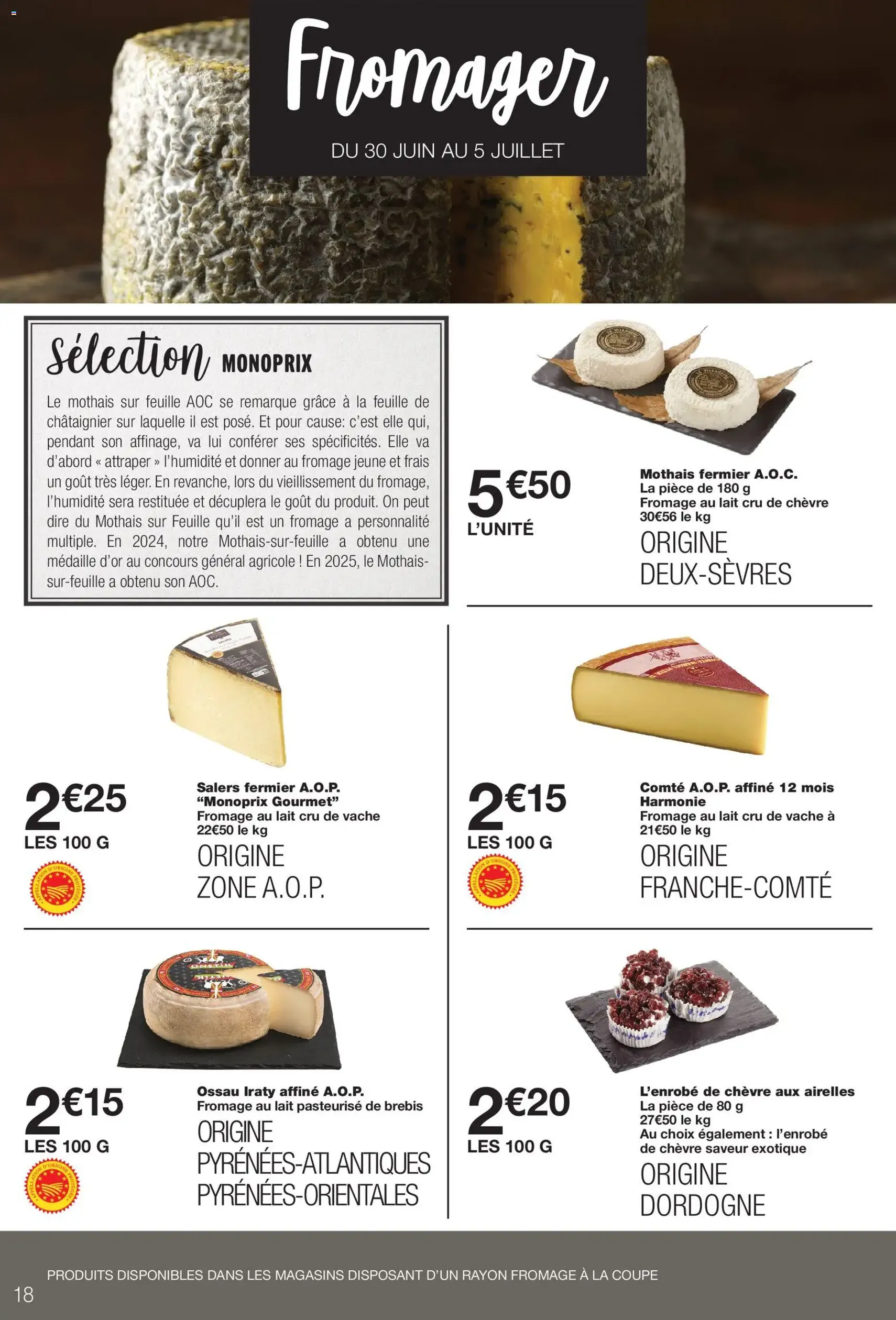 Monoprix catalogue - brochure valable à partir du 30/06/2026, page 18 sur 58