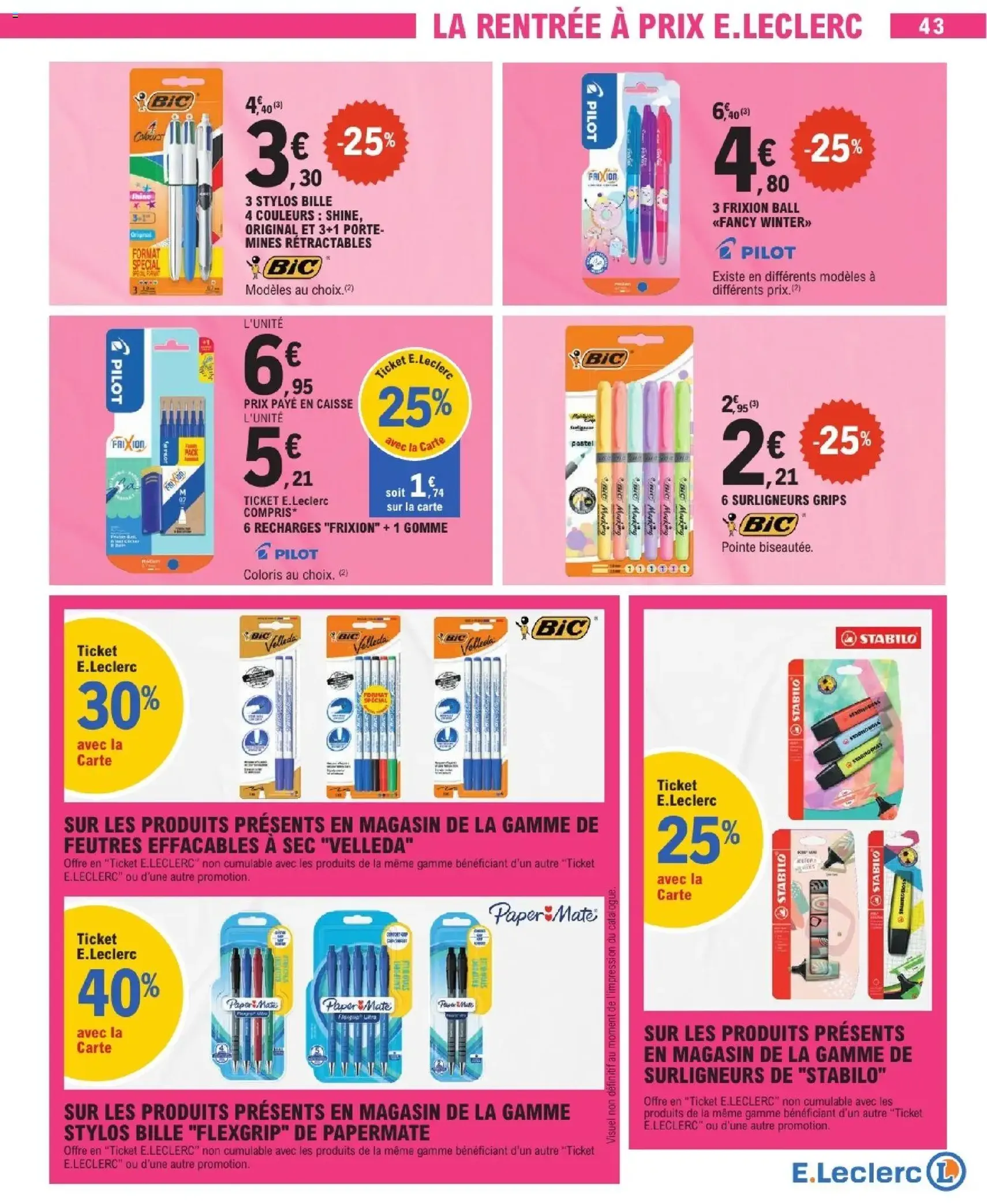 E.Leclerc catalogue semaine 2 - brochure valable à partir du 06/01/2026, page 43 sur 56