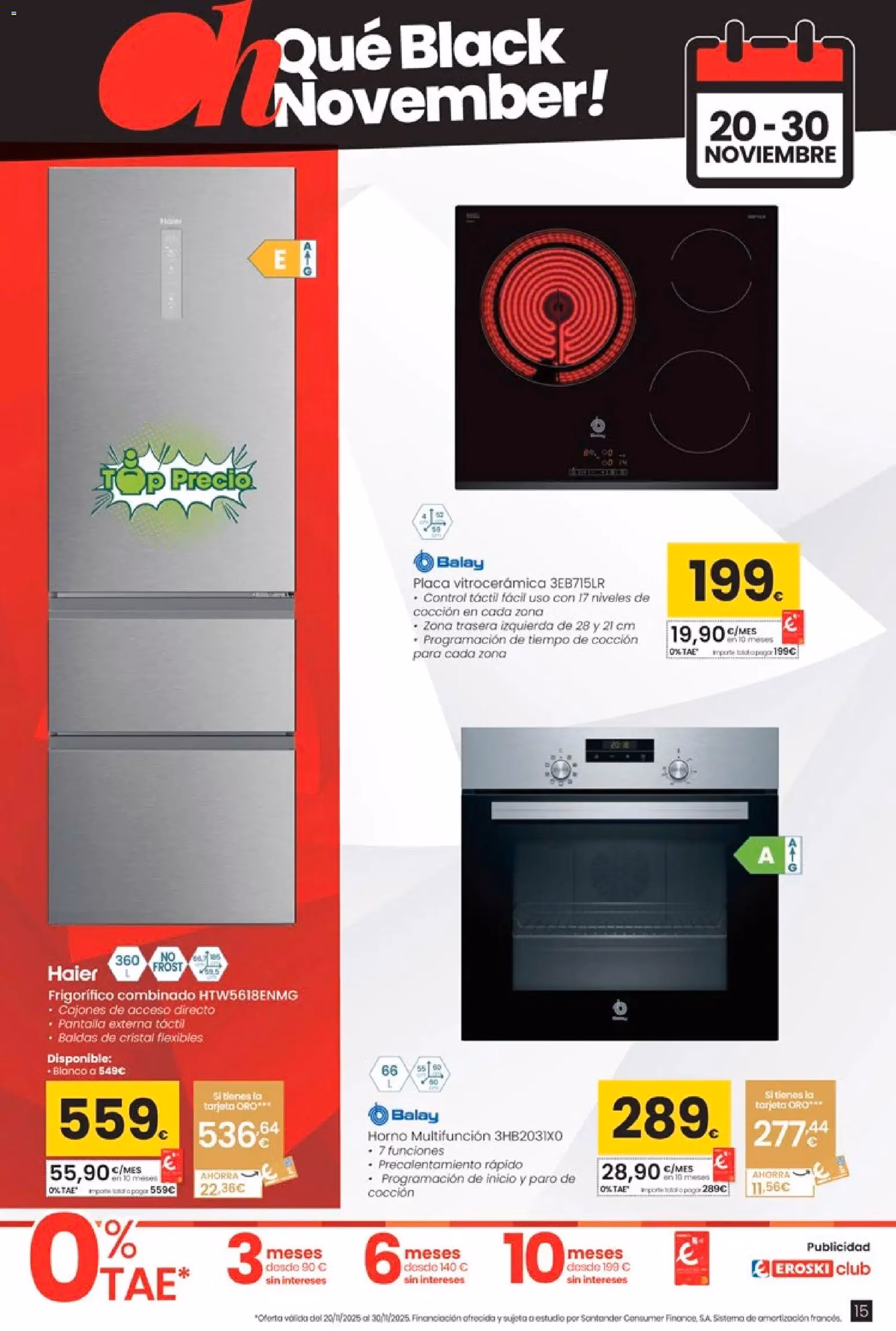 Eroski - Black Friday - folleto válido desde 20/11/2025 página 15 de 27