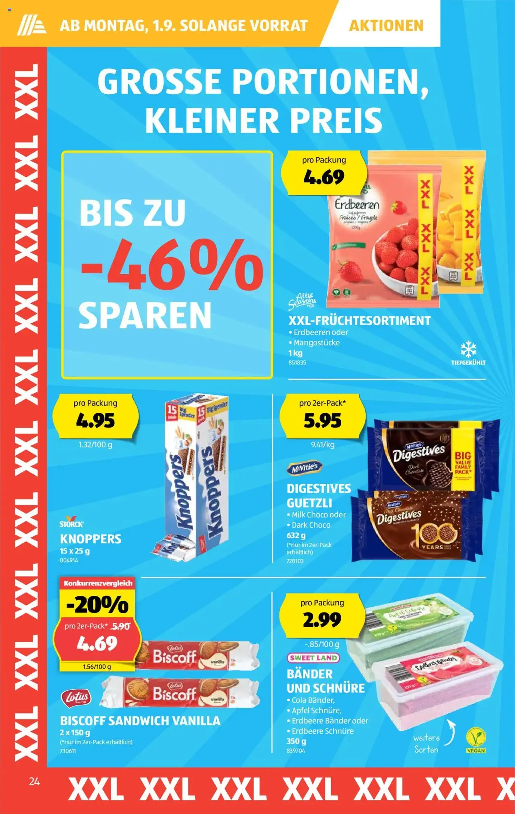 Aldi Aktionen - Gültiger Prospekt ab 28.08.2025, Seite 24 von insgesamt 35 Aldi Aktionen - Gültiger Prospekt ab 28.08.2025, Seite 24 von insgesamt 35