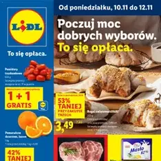 Lidl Gazetka - podgląd gazetki ważnej od 10.11.2025