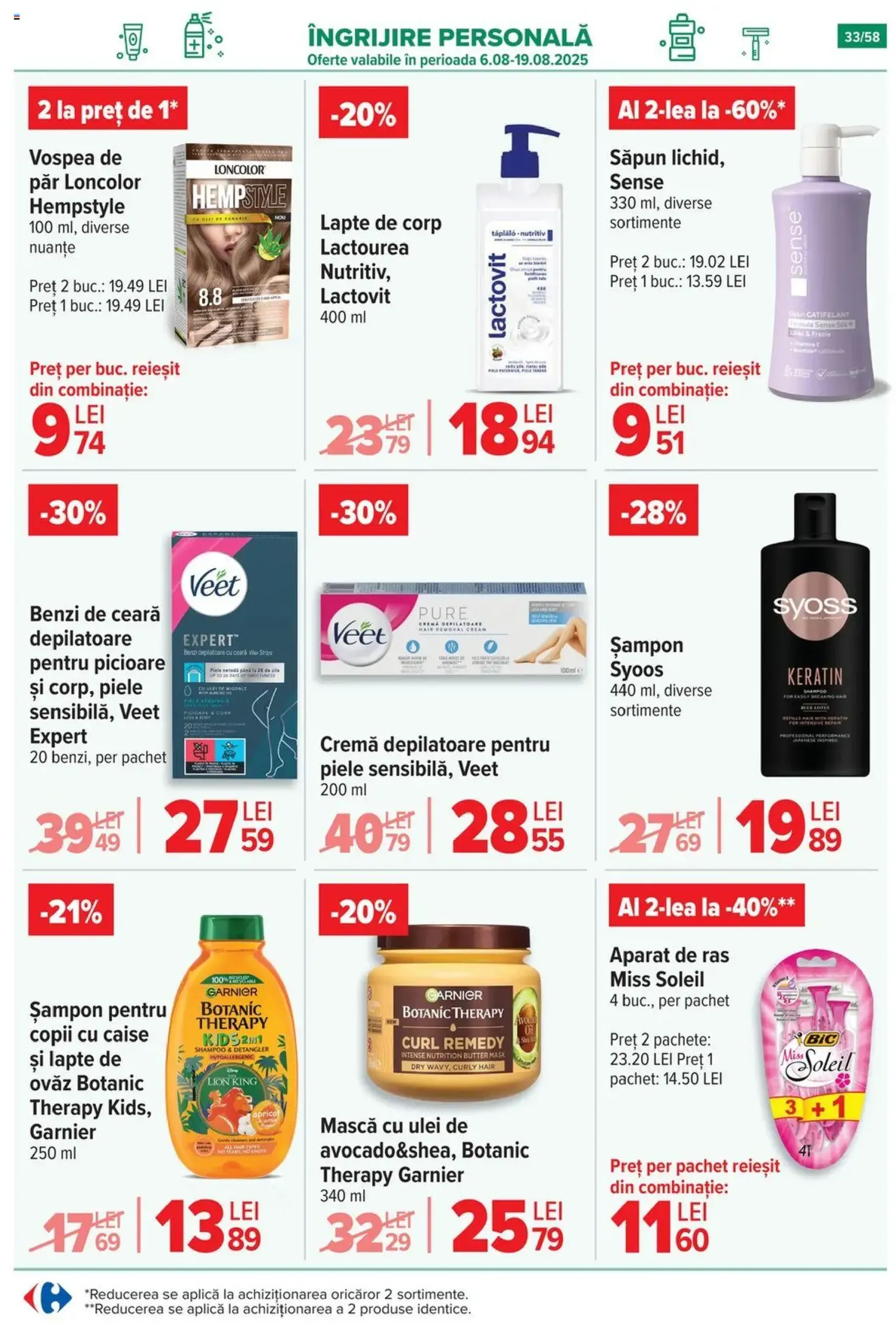 Catalog Carrefour - cataloage valabile începând cu 06.08.2025 pagina 34 din 59 Catalog Carrefour - cataloage valabile începând cu 06.08.2025 pagina 34 din 59