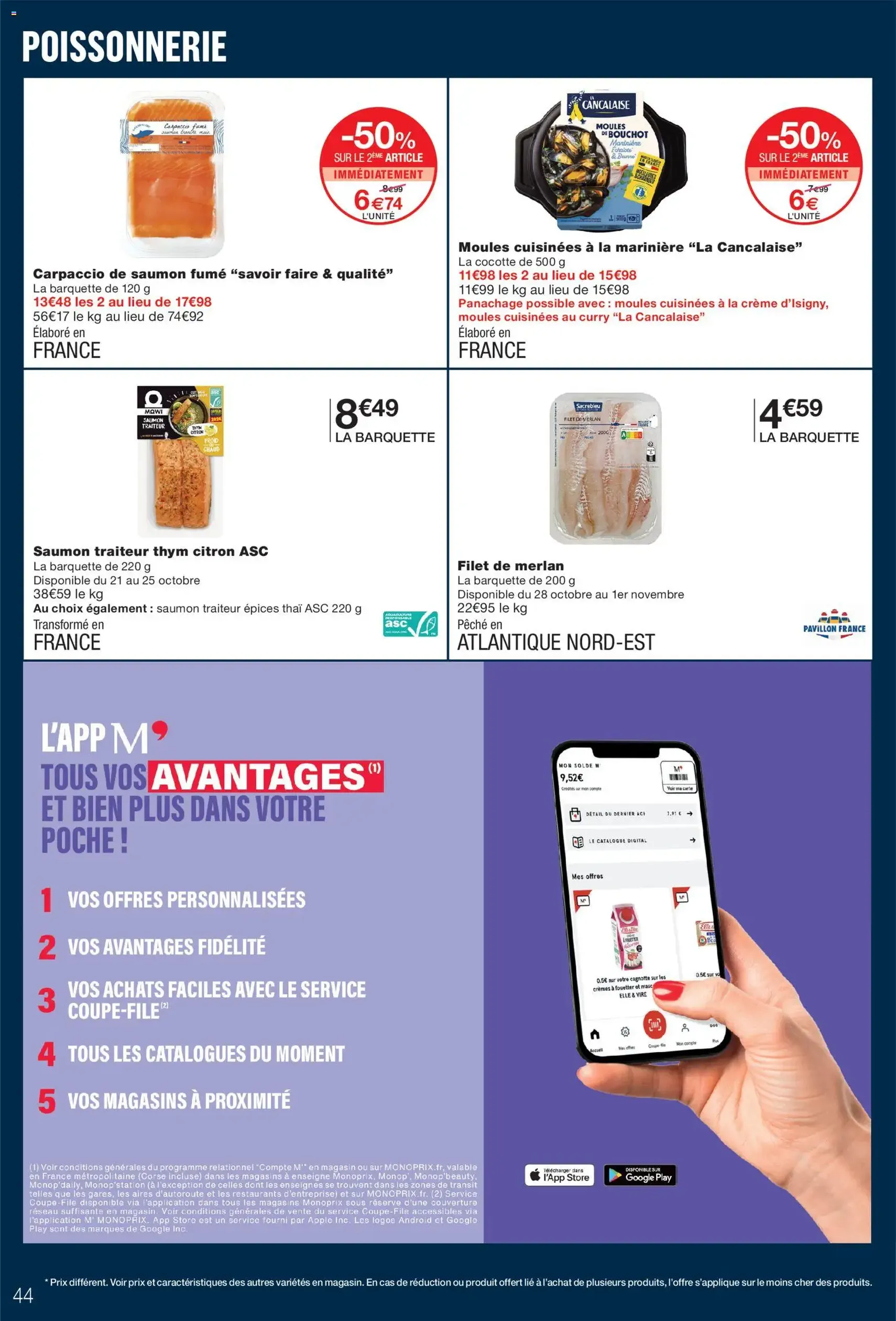 Monoprix catalogue - brochure valable à partir du 20/10/2026, page 44 sur 58