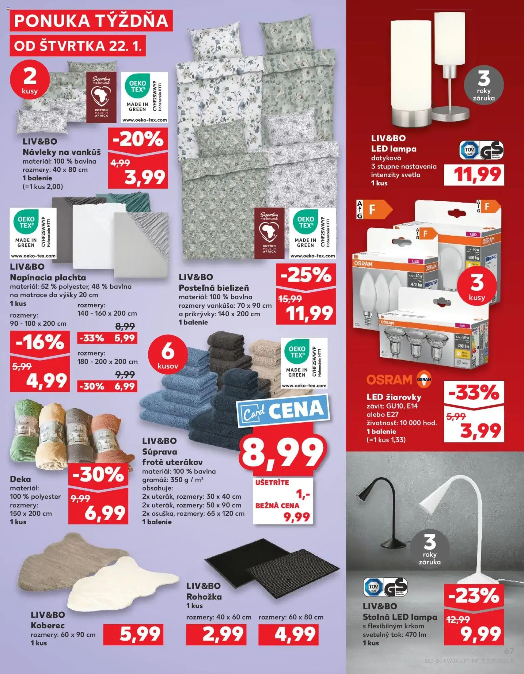 Kaufland leták - platný leták od 22.01.2026 strana 67 z 78