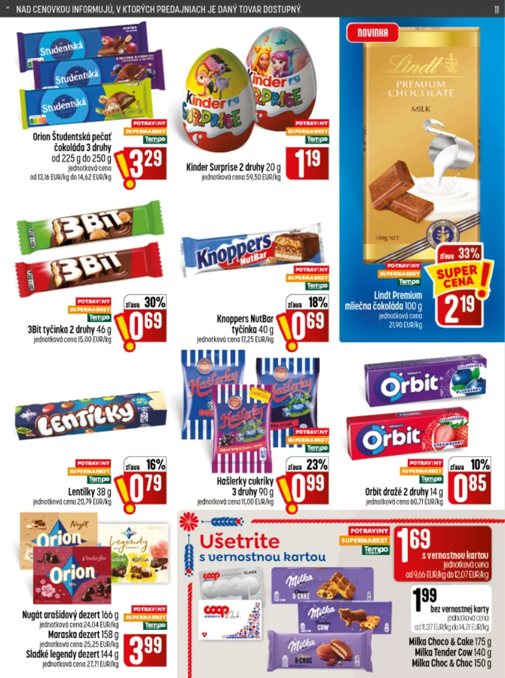 COOP Jednota leták - platný leták od 10.09.2026 strana 11 z 32