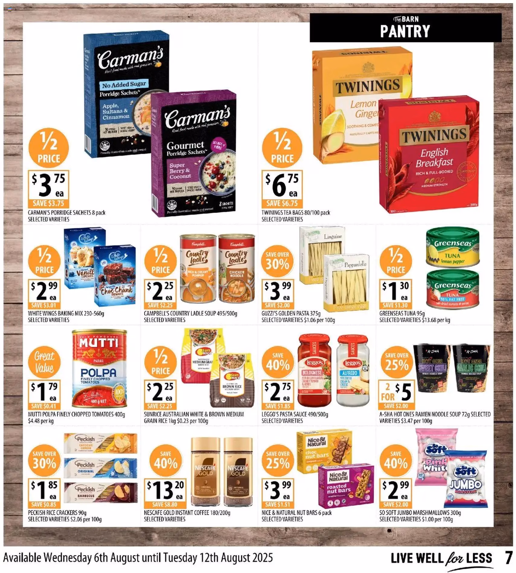 Supabarn Catalogue - valid flyer from 06/08/2025, page 7 of 12 Supabarn Catalogue - valid flyer from 06/08/2025, page 7 of 12