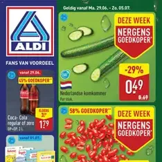 Aldi folder week 27 - voorvertoning van de folder geldig vanaf 29-06-2026