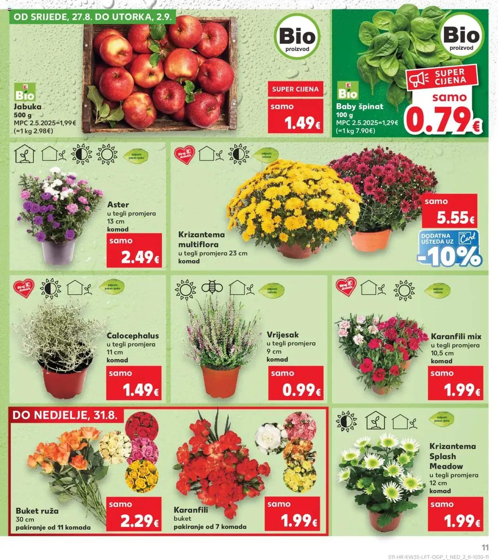 Kaufland HR - Osijek - 2025.08.27. érvényes szórólap 11 oldal 32 oldalból Kaufland HR - Osijek - 2025.08.27. érvényes szórólap 11 oldal 32 oldalból