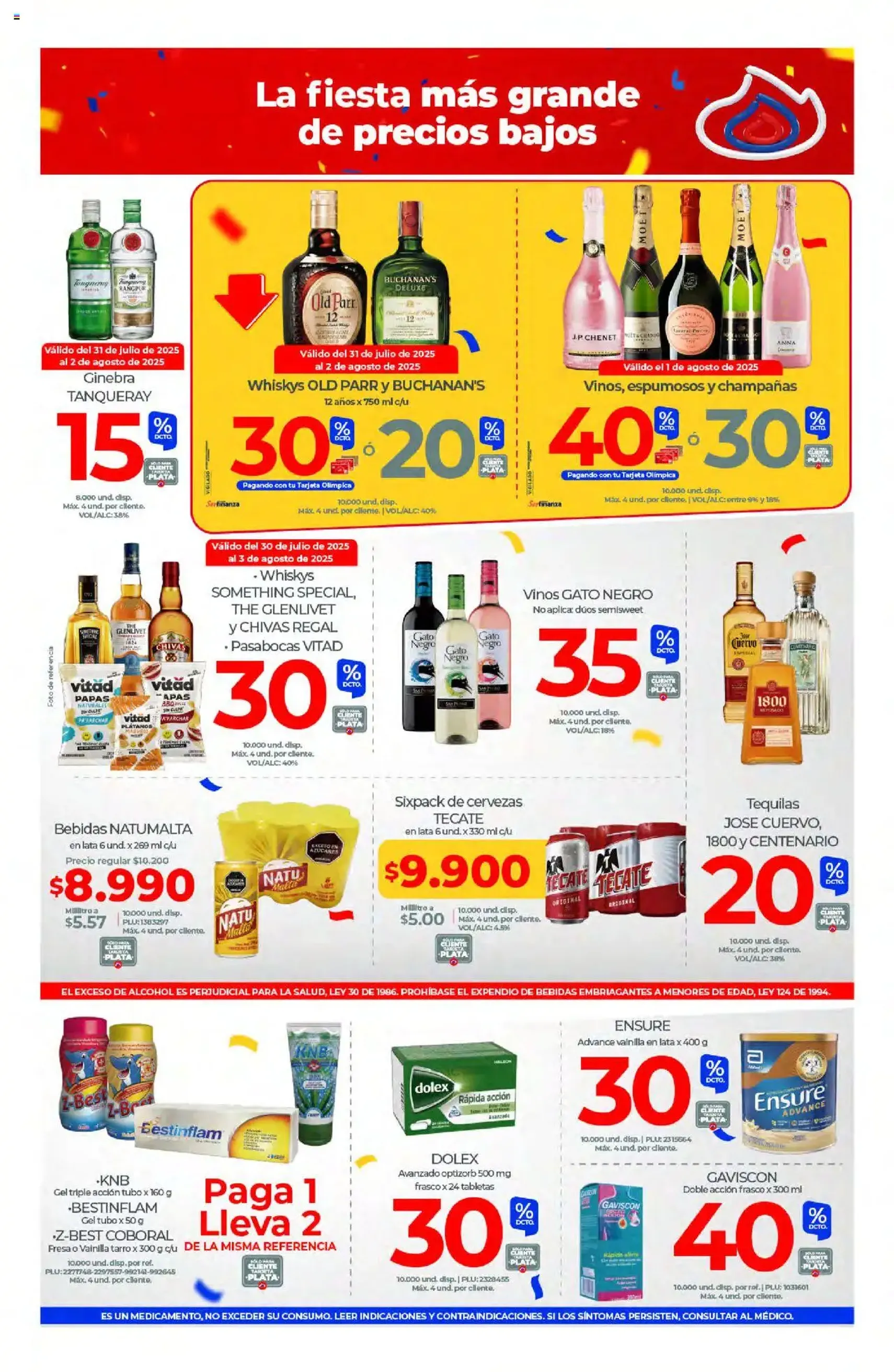 Olímpica - Catálogo - folleto válido desde 30/07/2025 página 5 de 8 Olímpica - Catálogo - folleto válido desde 30/07/2025 página 5 de 8