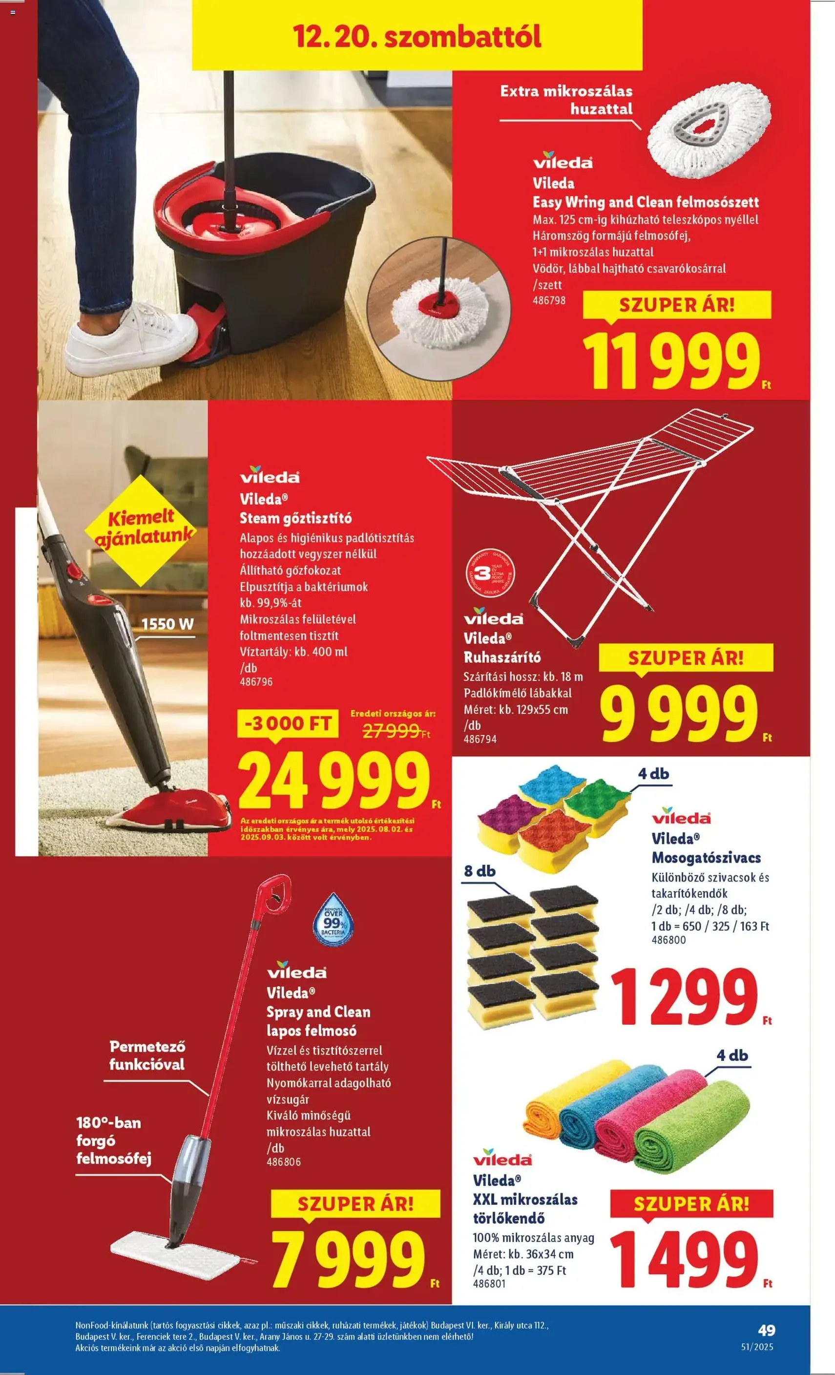 Lidl Akciós újság - 2025.12.18. érvényes szórólap 49 oldal 52 oldalból