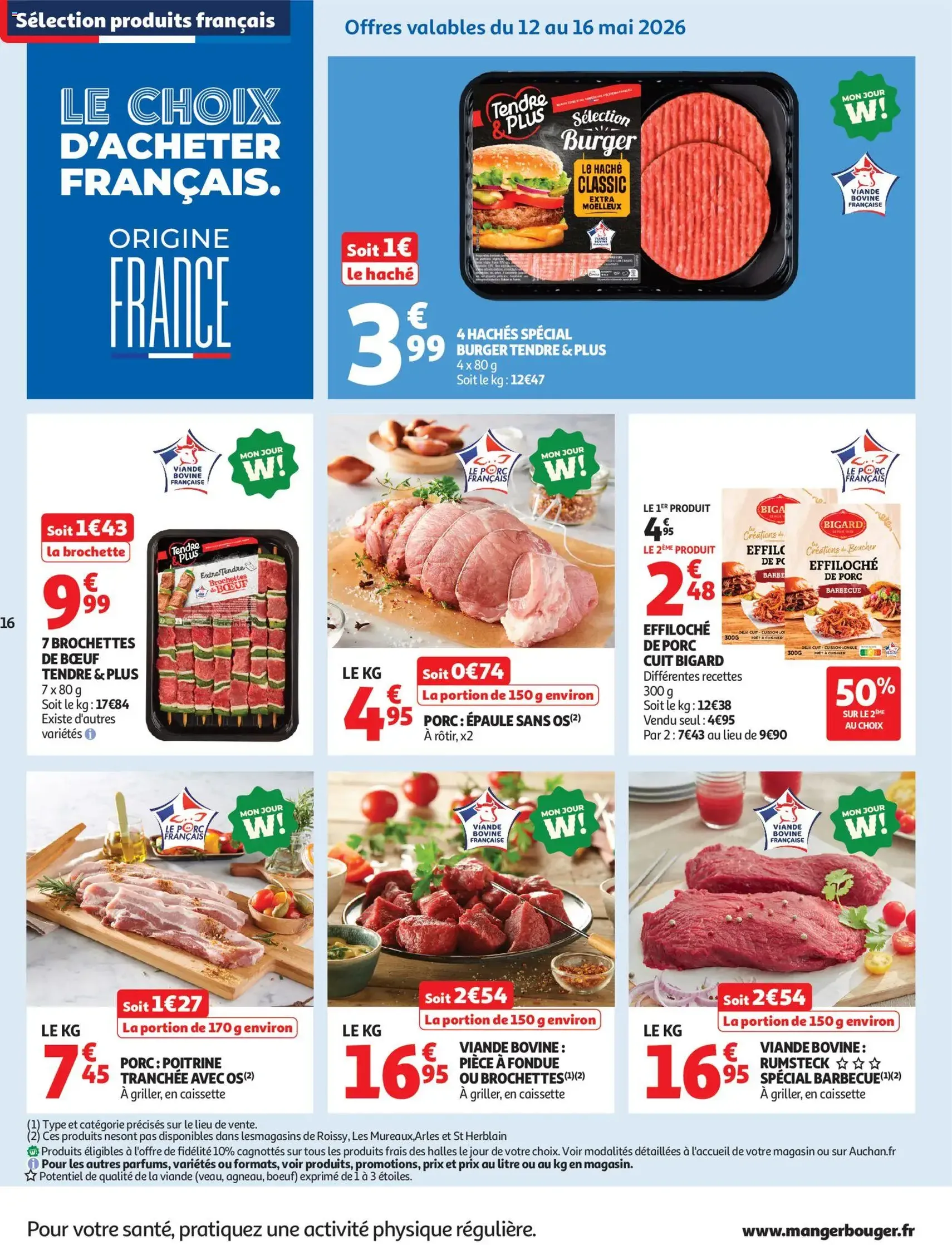 Auchan folder / publicité - geldige folder vanaf 12/05/2026 pagina 16 van 46