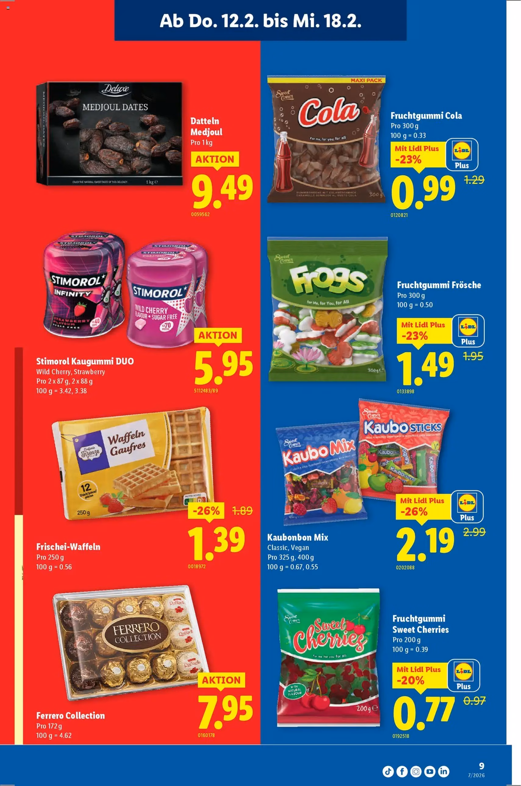 Lidl Aktionen - Gültiger Prospekt ab 12.02.2026, Seite 9 von insgesamt 34