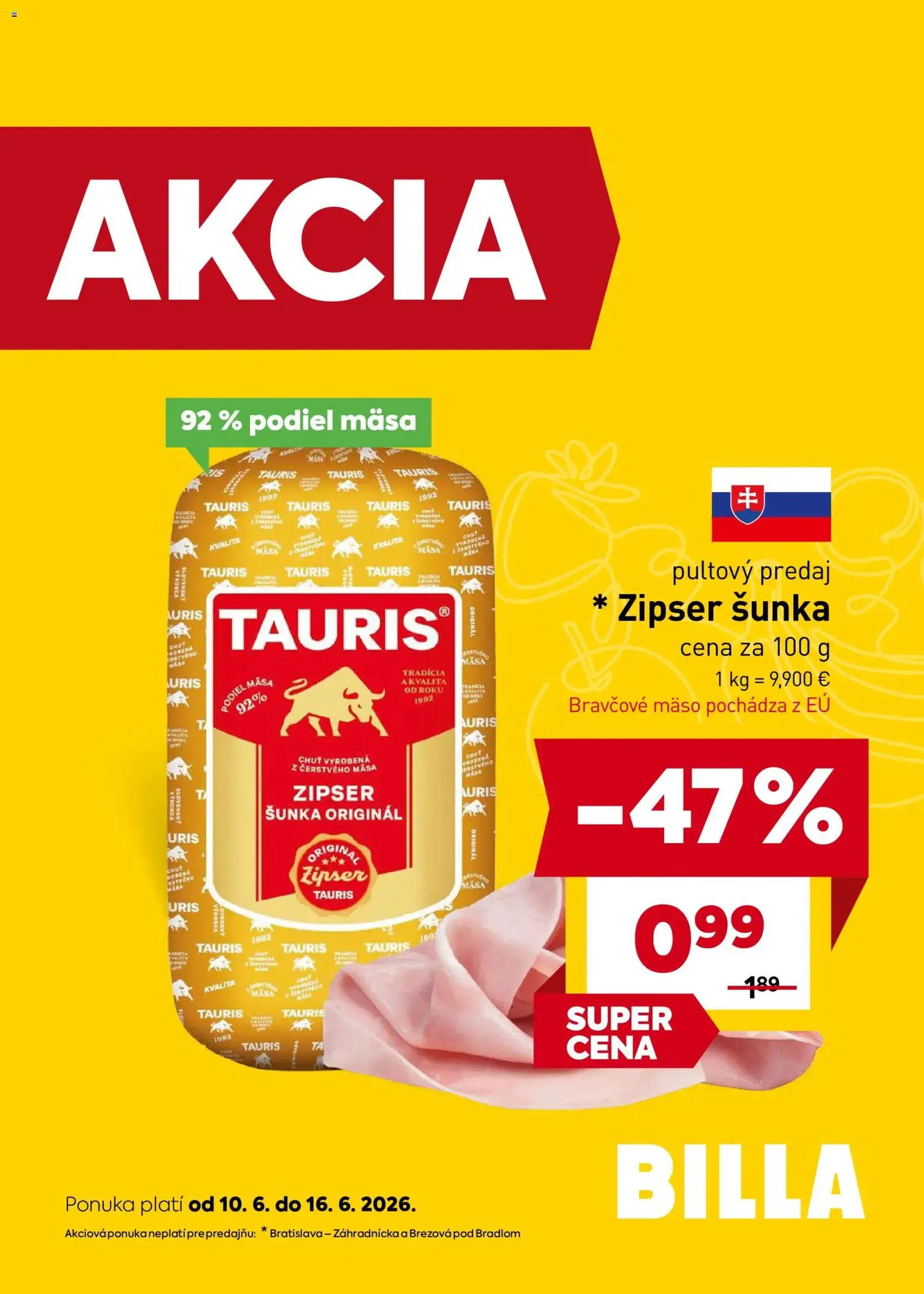 Billa leták - platný leták od 10.06.2026 strana 10 z 32