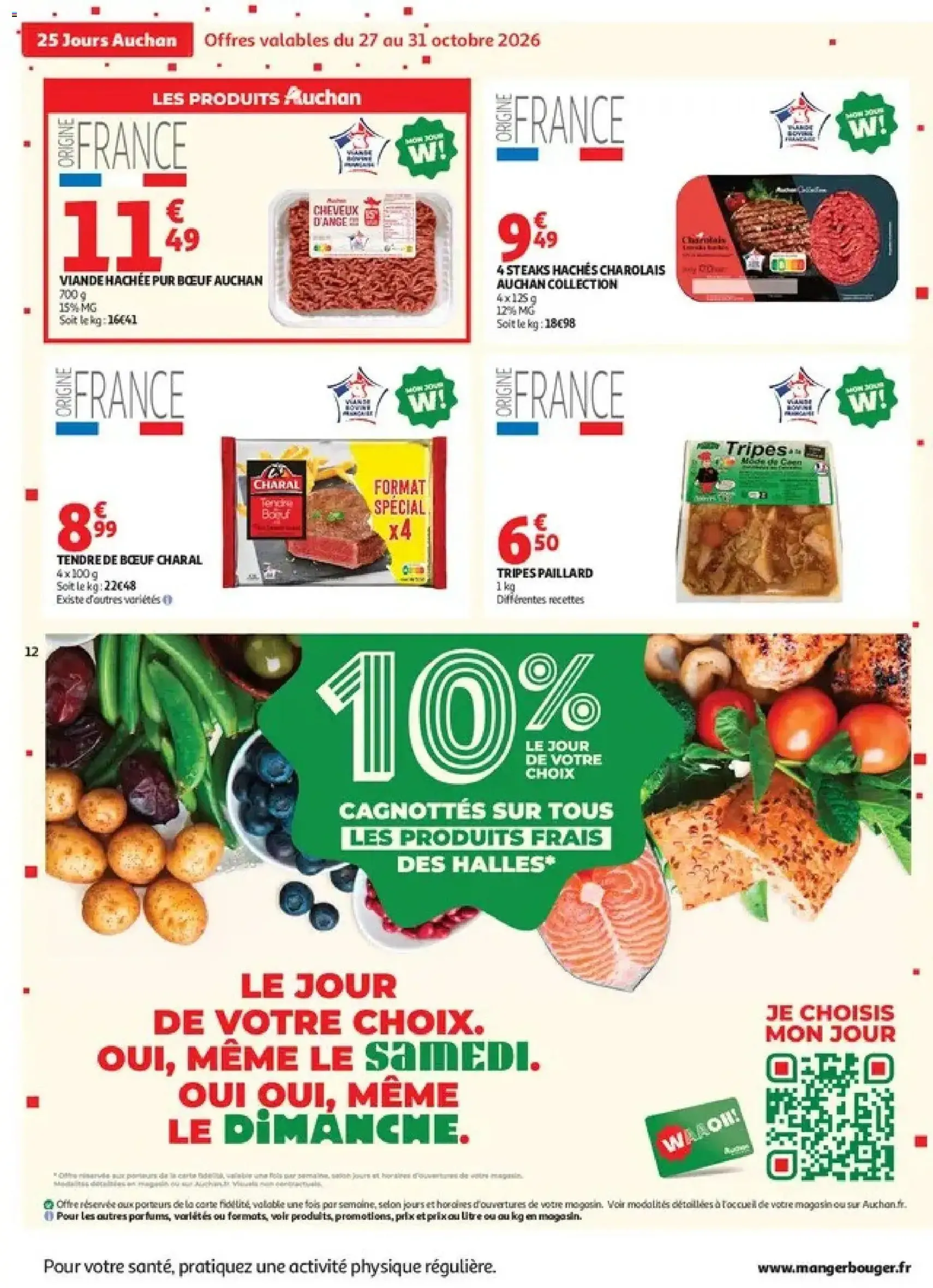 Auchan catalogue - brochure valable à partir du 27/10/2026, page 12 sur 72