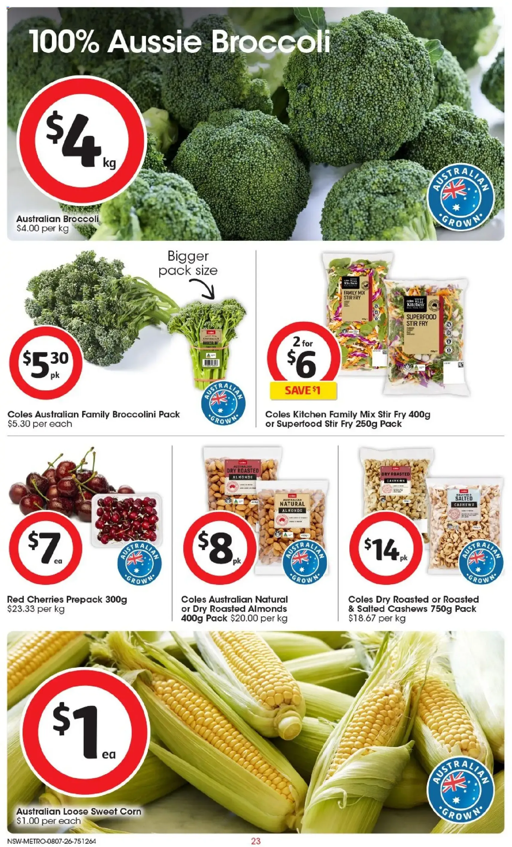 Coles catalogue - valid flyer from 08/07/2026, page 23 of 50