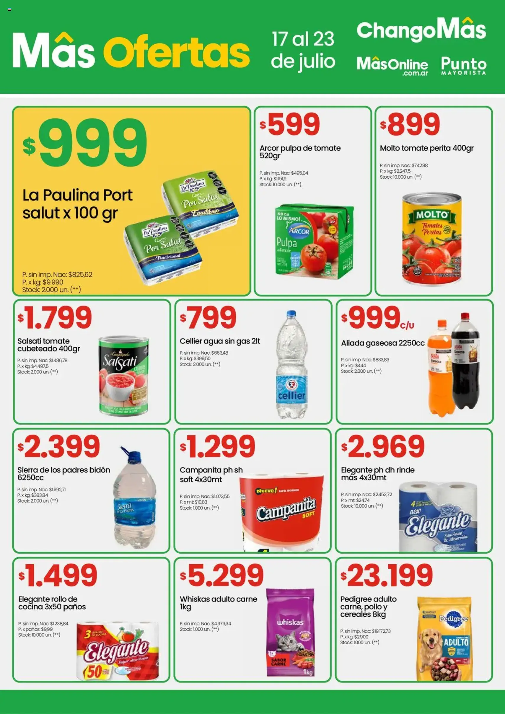 Changomas ofertas - folleto válido desde 17/07/2025 página 6 de 17