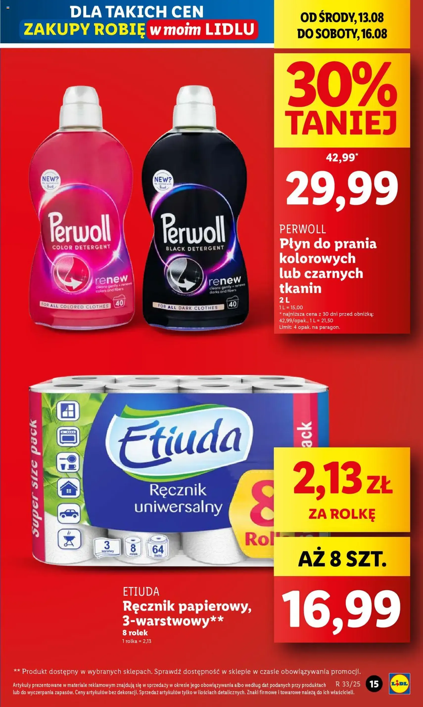 Lidl Gazetka - ważny gazetka od 13.08.2025 strona 15 z 48