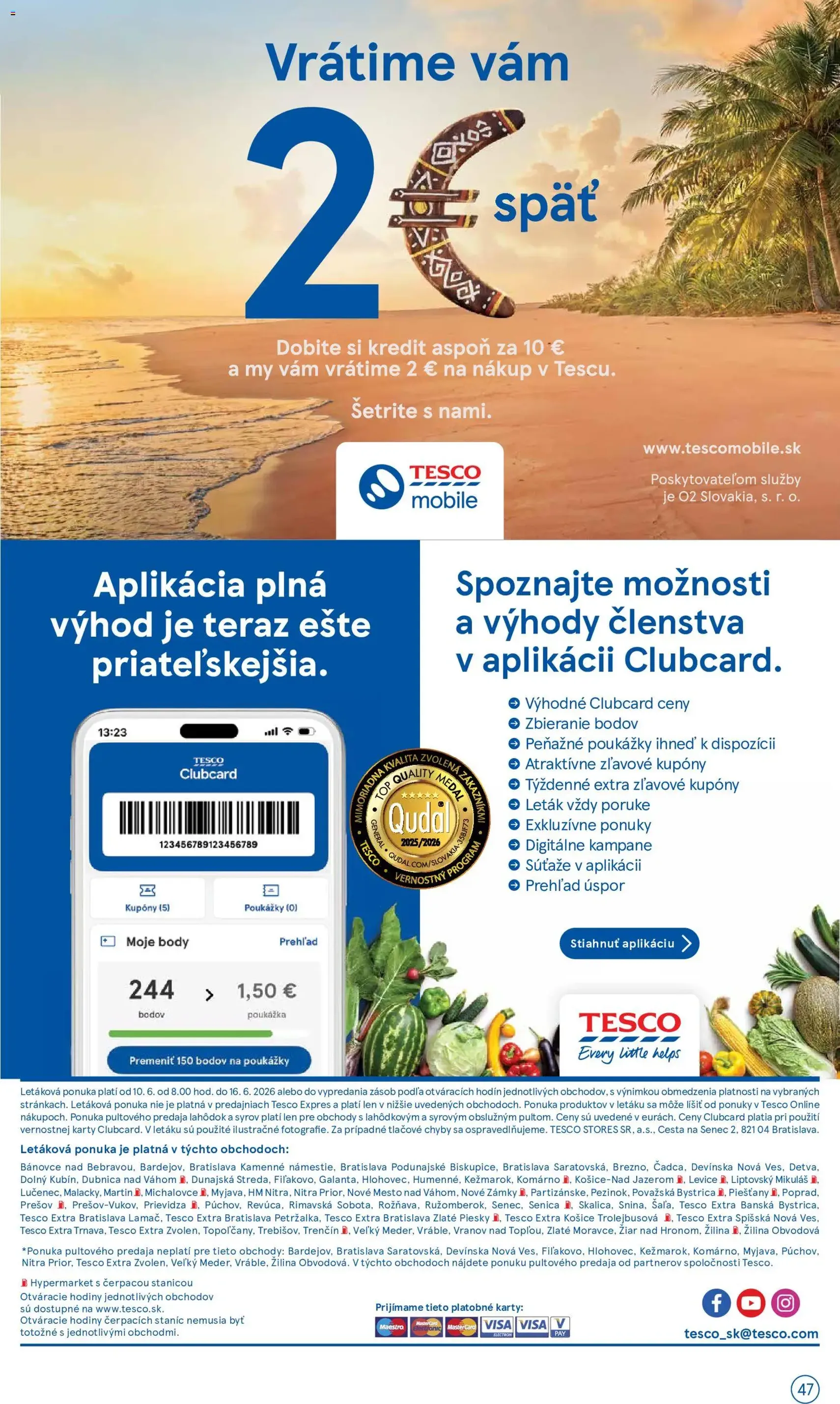 Tesco Hypermarket - leták - platný leták od 10.06.2026 strana 47 z 51