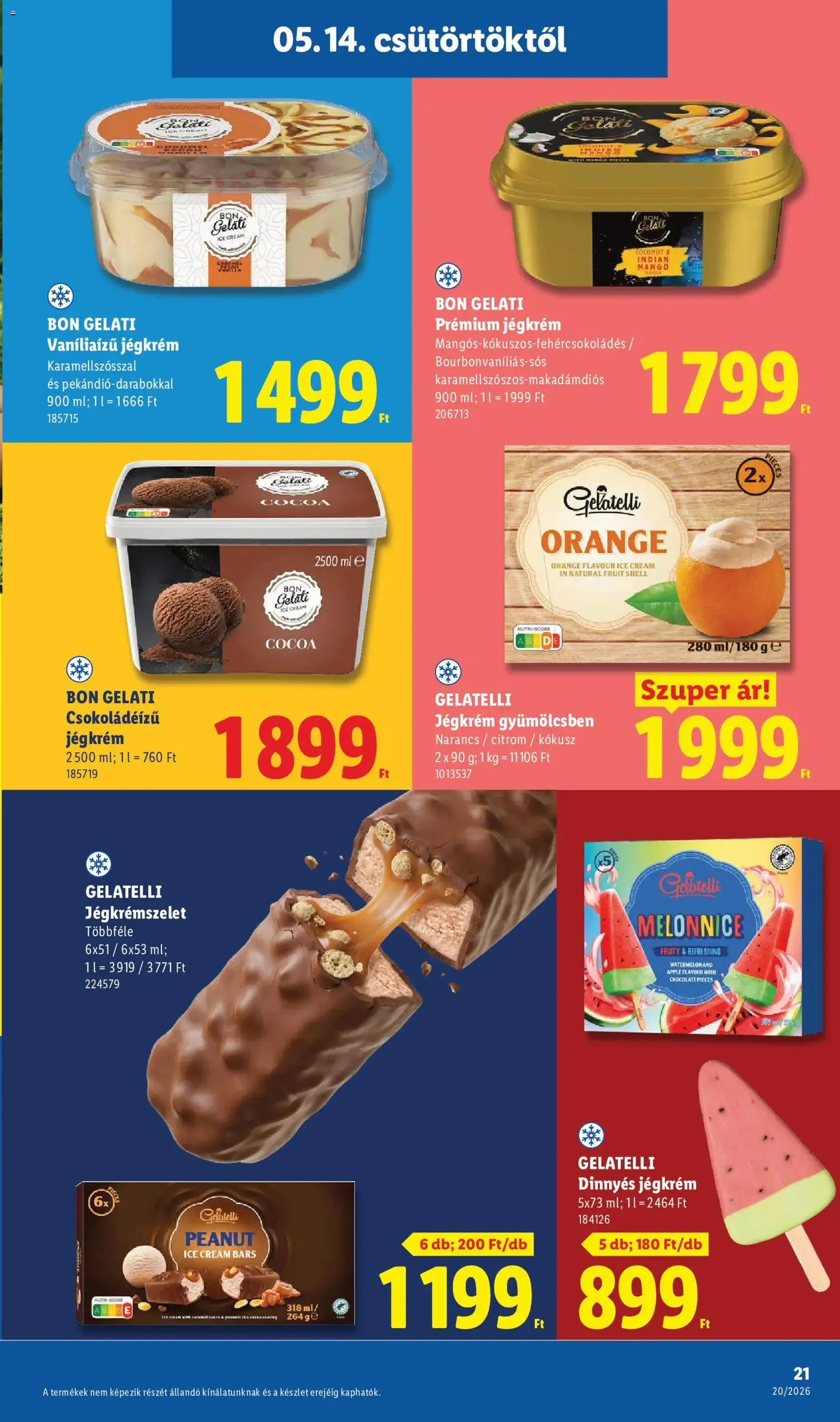 Lidl akciós újság - 2026.05.14. érvényes szórólap 21 oldal 68 oldalból