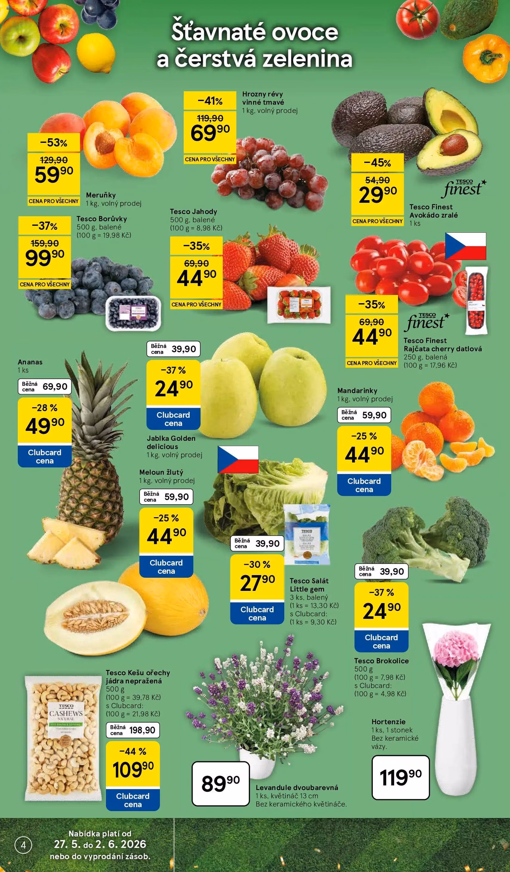 Tesco leták - Hypermarket - platný leták od 27.05.2026 strana 4 z 37