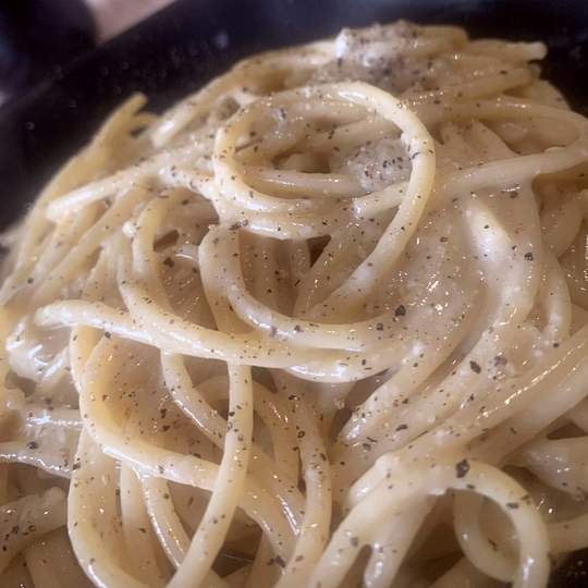 Anteprima ricetta Spaghetti Cacio e Pepe