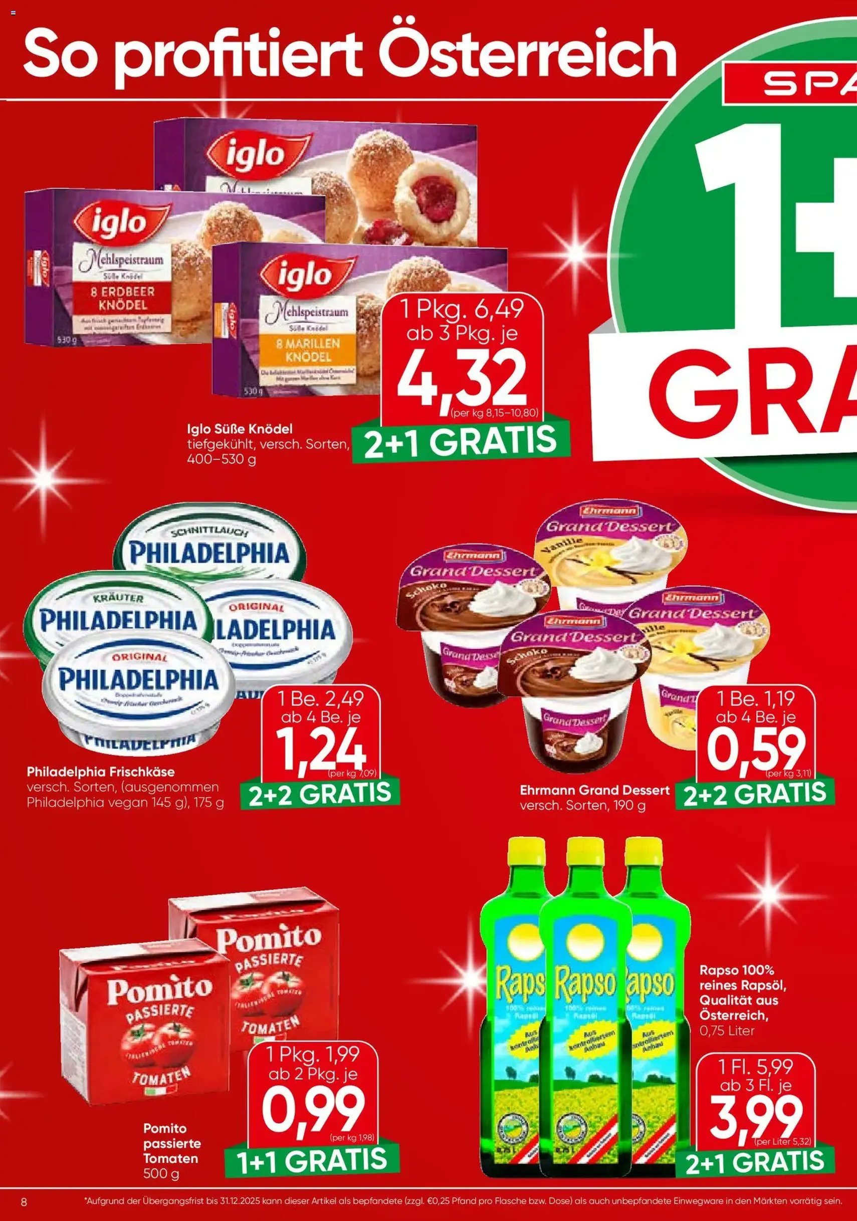 Spar Flugblatt - Gültiger Prospekt ab 23.12.2025, Seite 8 von insgesamt 20