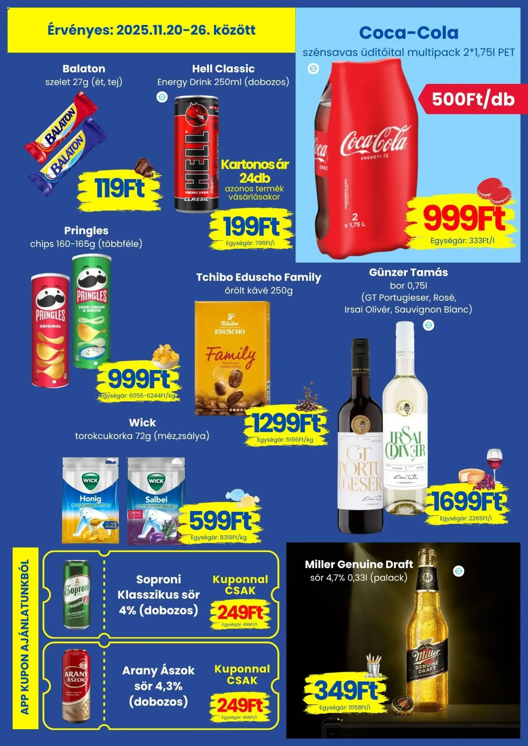 Magnetic Akciós újság - 2025.11.20. érvényes szórólap 3 oldal 4 oldalból