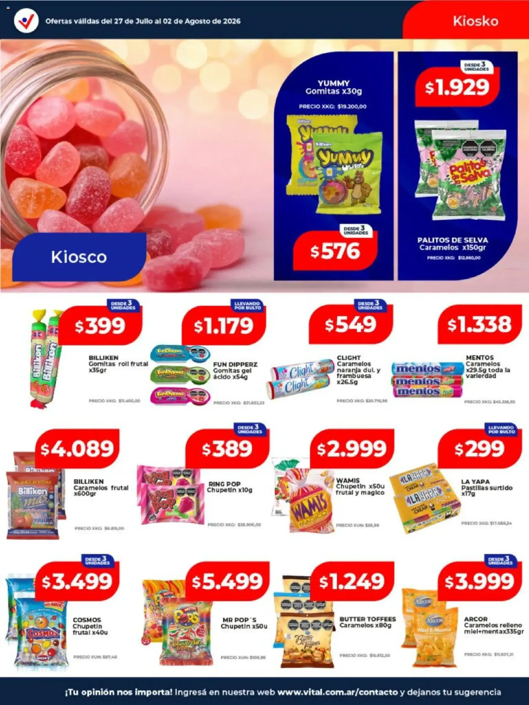 Vital - Ofertas - folleto válido desde 27/07/2026 página 18 de 21