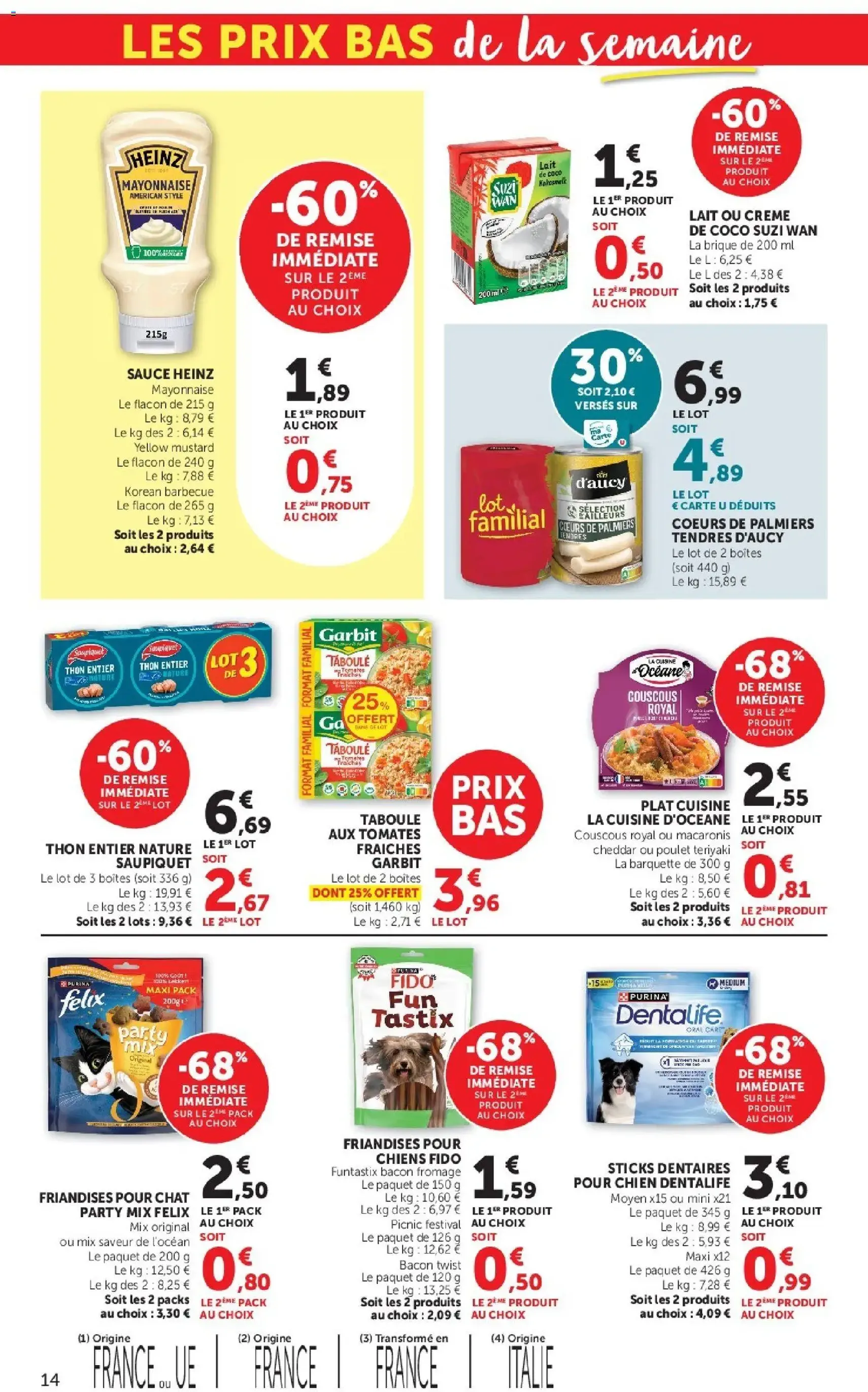 Super U - Les prix bas de la semaine - brochure valable à partir du 09/06/2026, page 14 sur 36