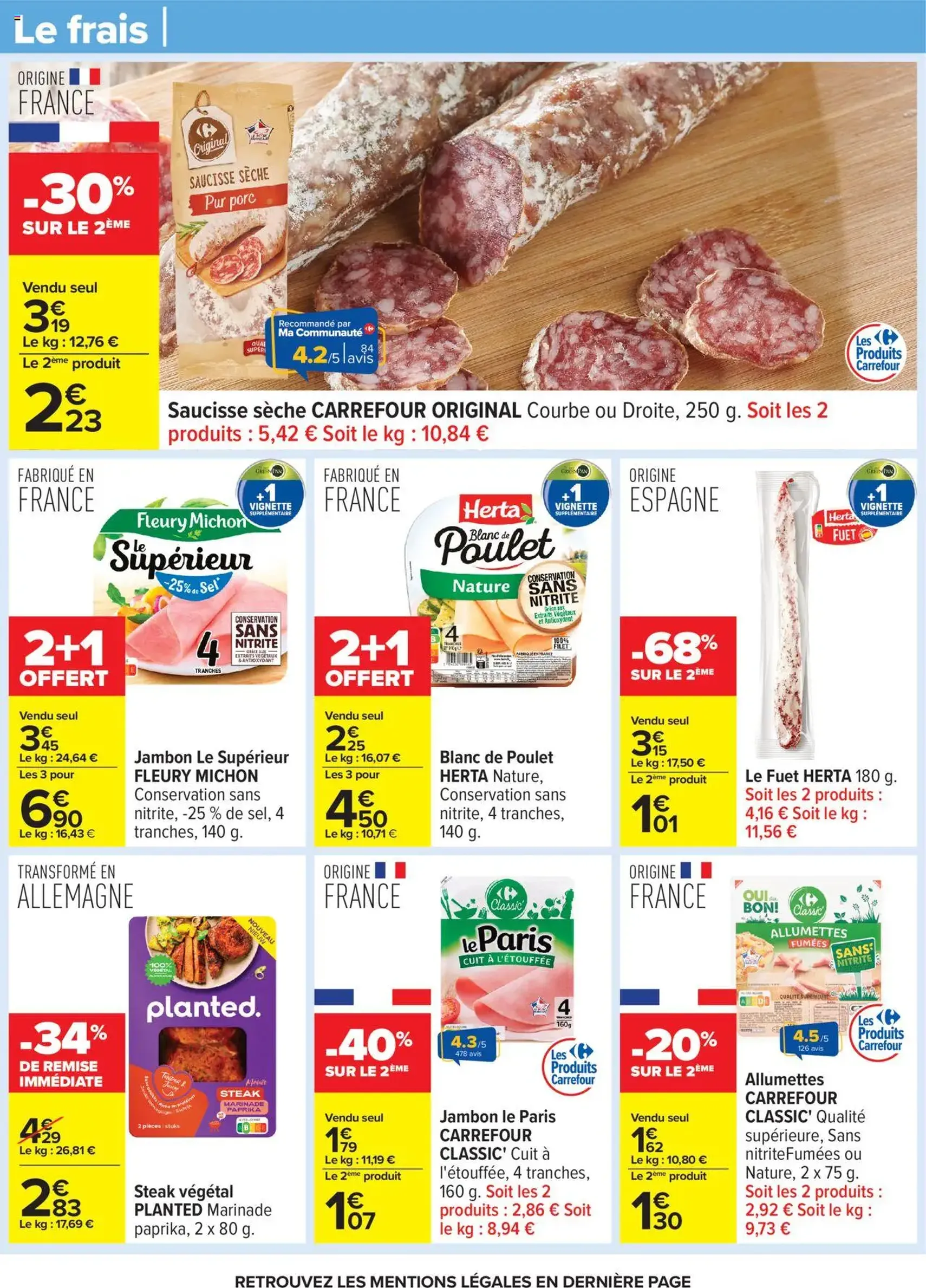 Carrefour catalogue semaine 41 - brochure valable à partir du 07/10/2025, page 25 sur 60 Carrefour catalogue semaine 41 - brochure valable à partir du 07/10/2025, page 25 sur 60