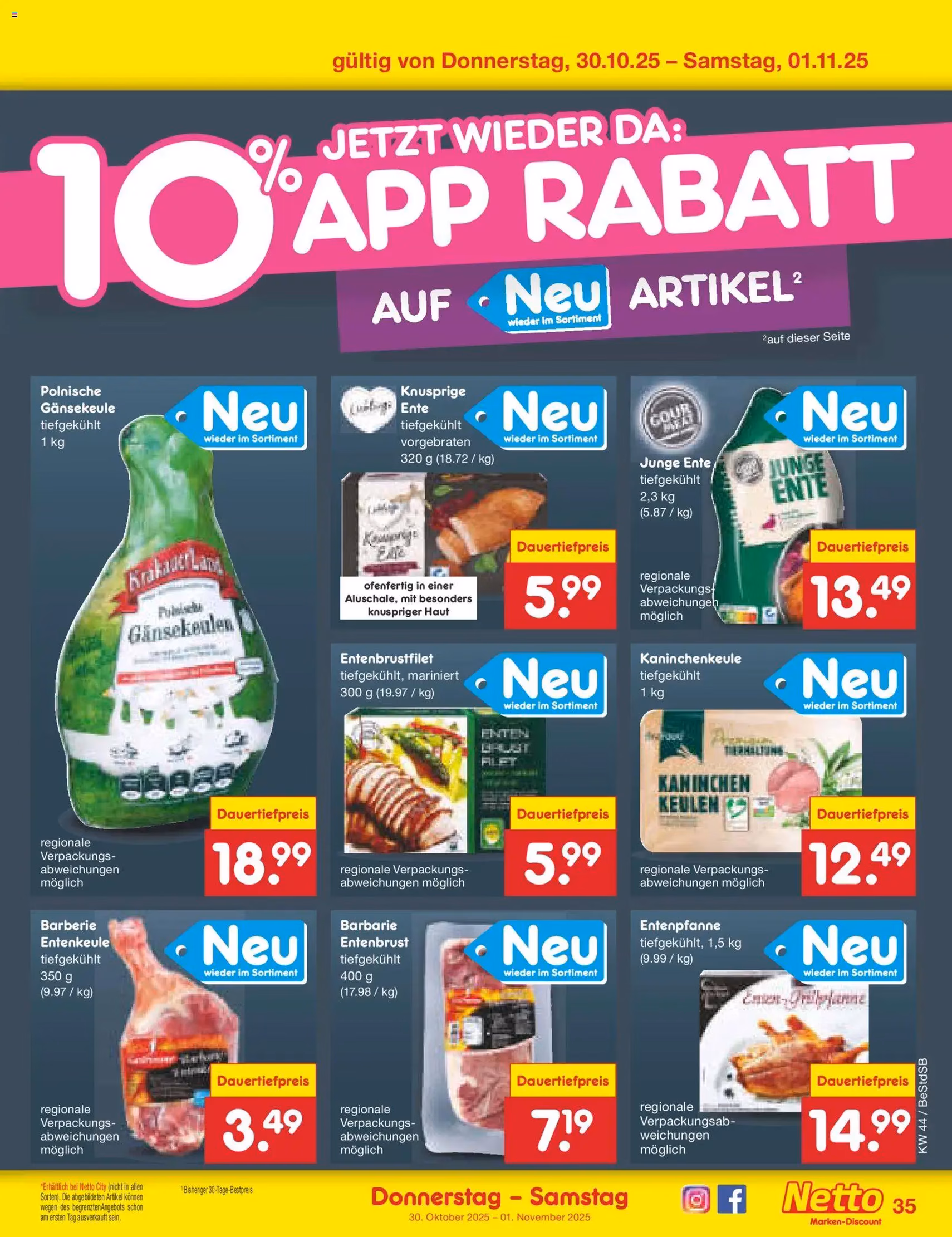 Netto Marken-Discount Prospekt - Gültiger Prospekt ab 27.10.2025, Seite 39 von insgesamt 65 Netto Marken-Discount Prospekt - Gültiger Prospekt ab 27.10.2025, Seite 39 von insgesamt 65