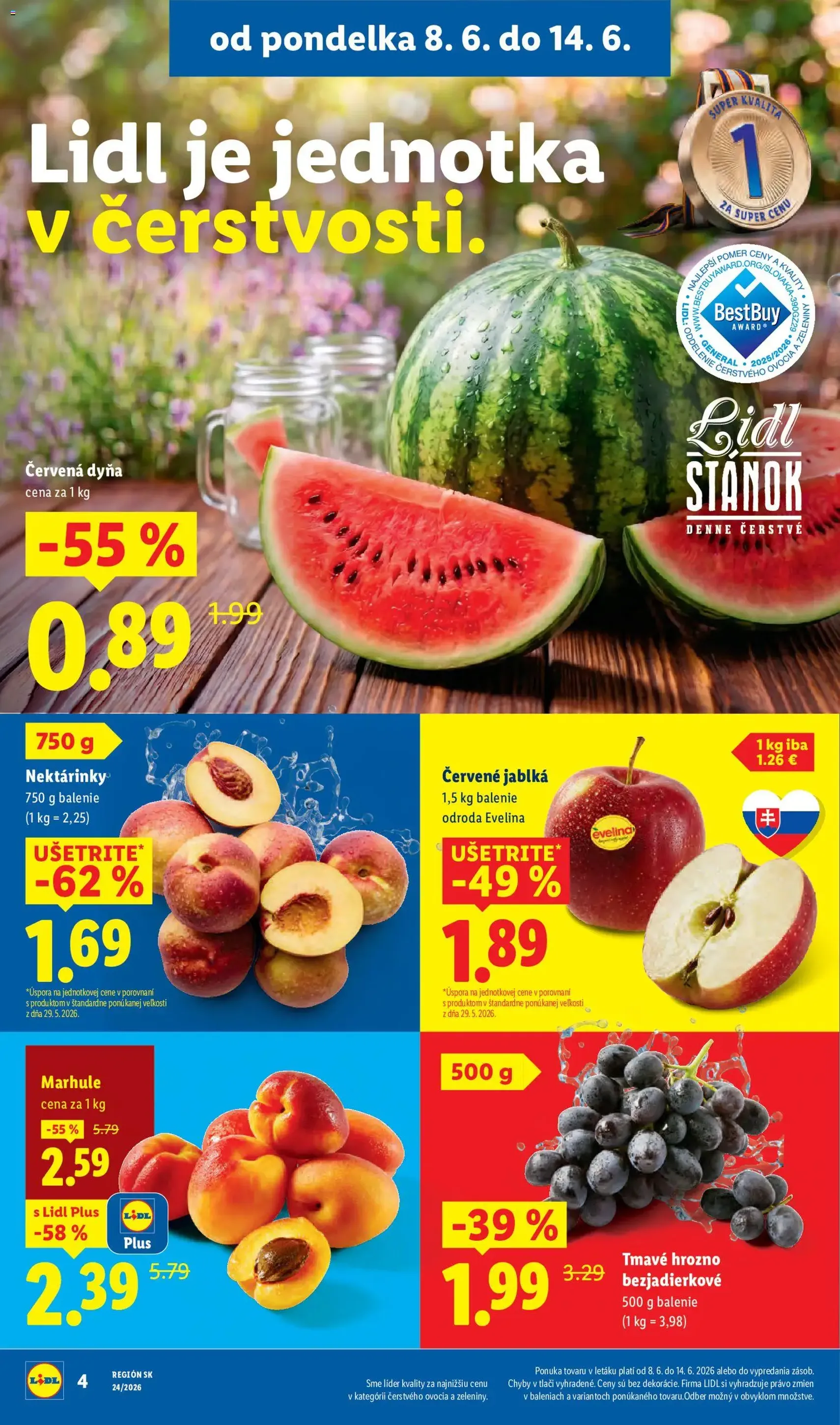 Lidl leták - platný leták od 08.06.2026 strana 10 z 99