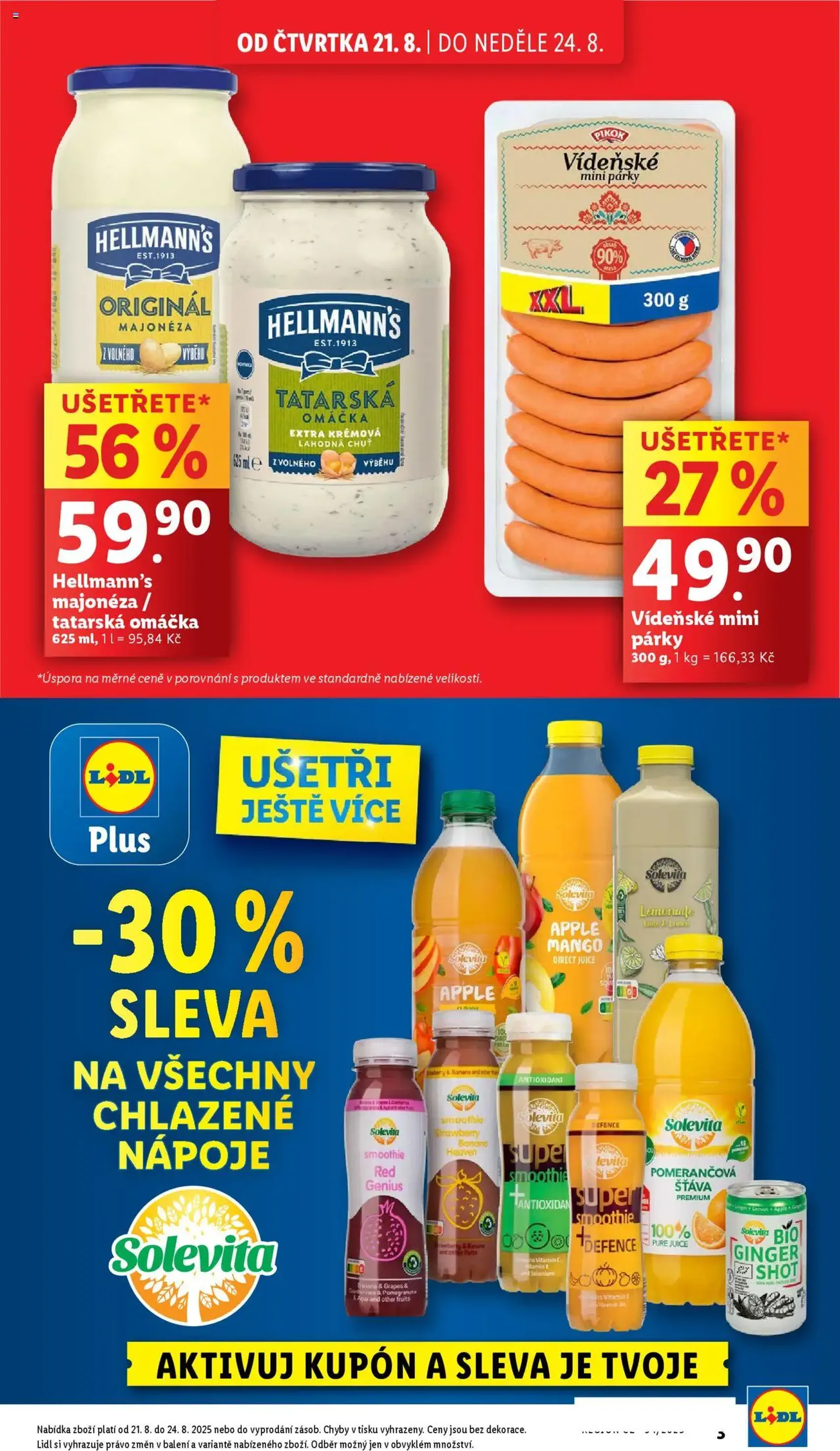 Lidl leták - platný leták od 21.08.2025 strana 3 z 45 Lidl leták - platný leták od 21.08.2025 strana 3 z 45
