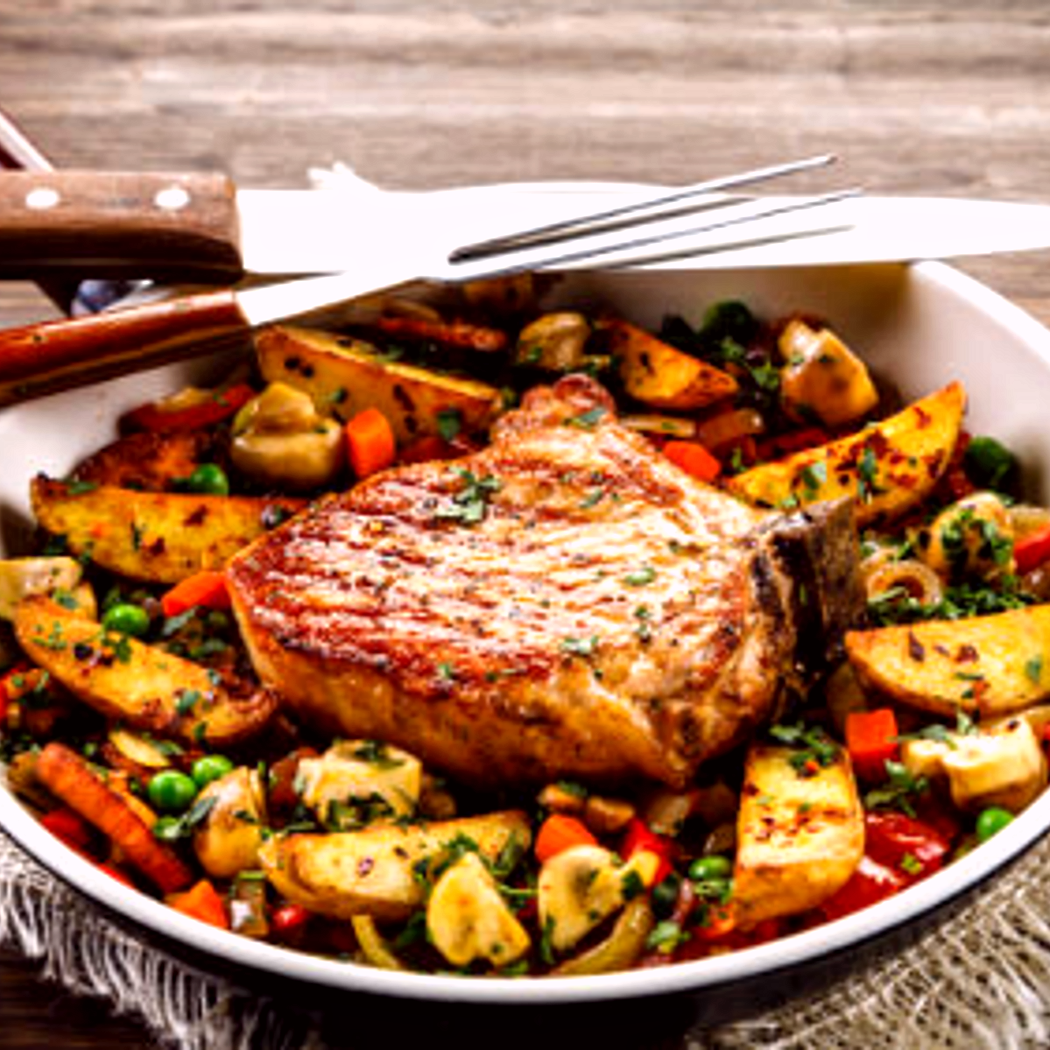 Stufato di lombo pieno di gusto