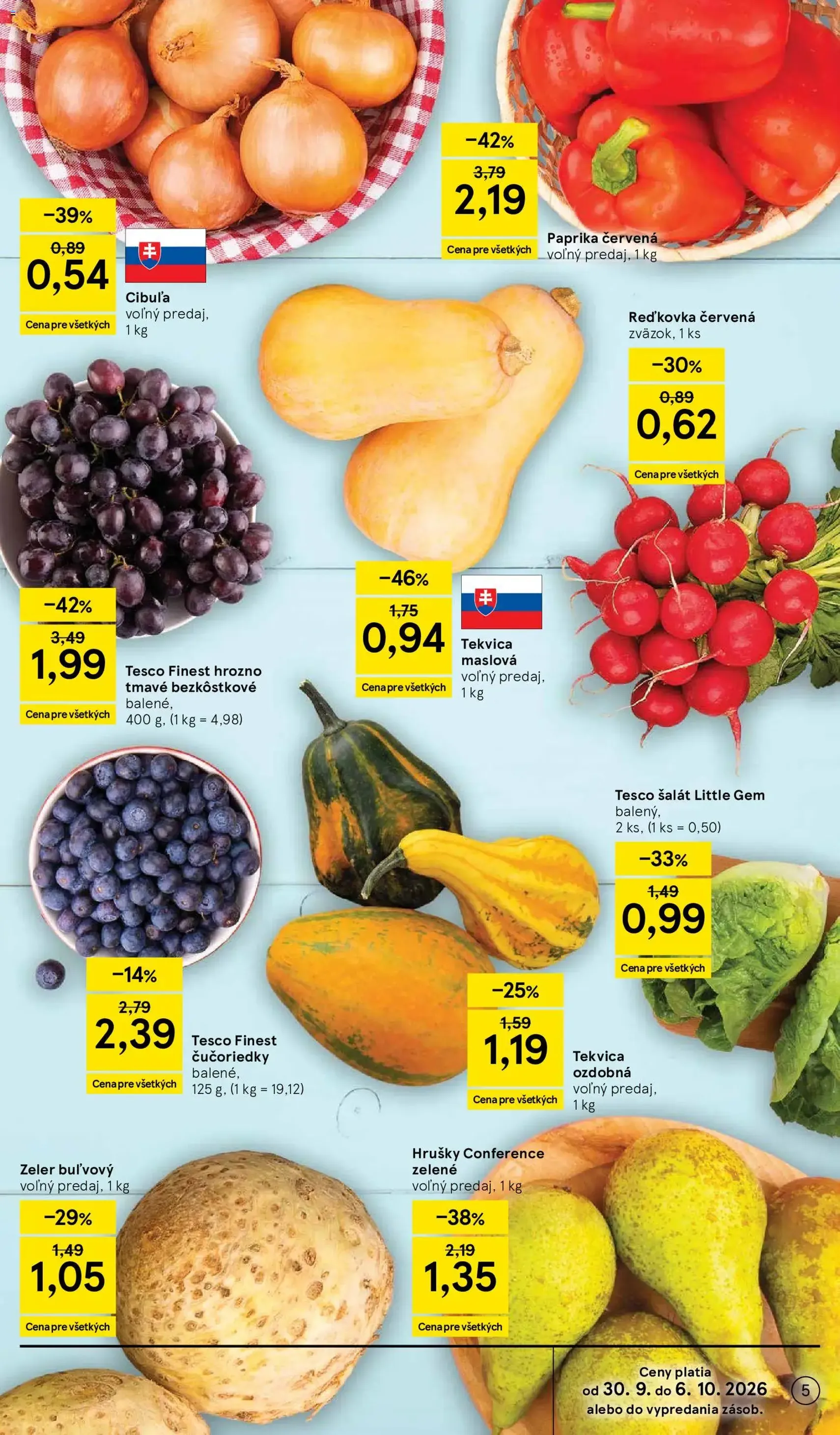 Tesco Hypermarket - leták - platný leták od 30.09.2026 strana 5 z 43